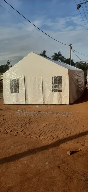 100 Seater Ordinary Tent Covered 4 Sides