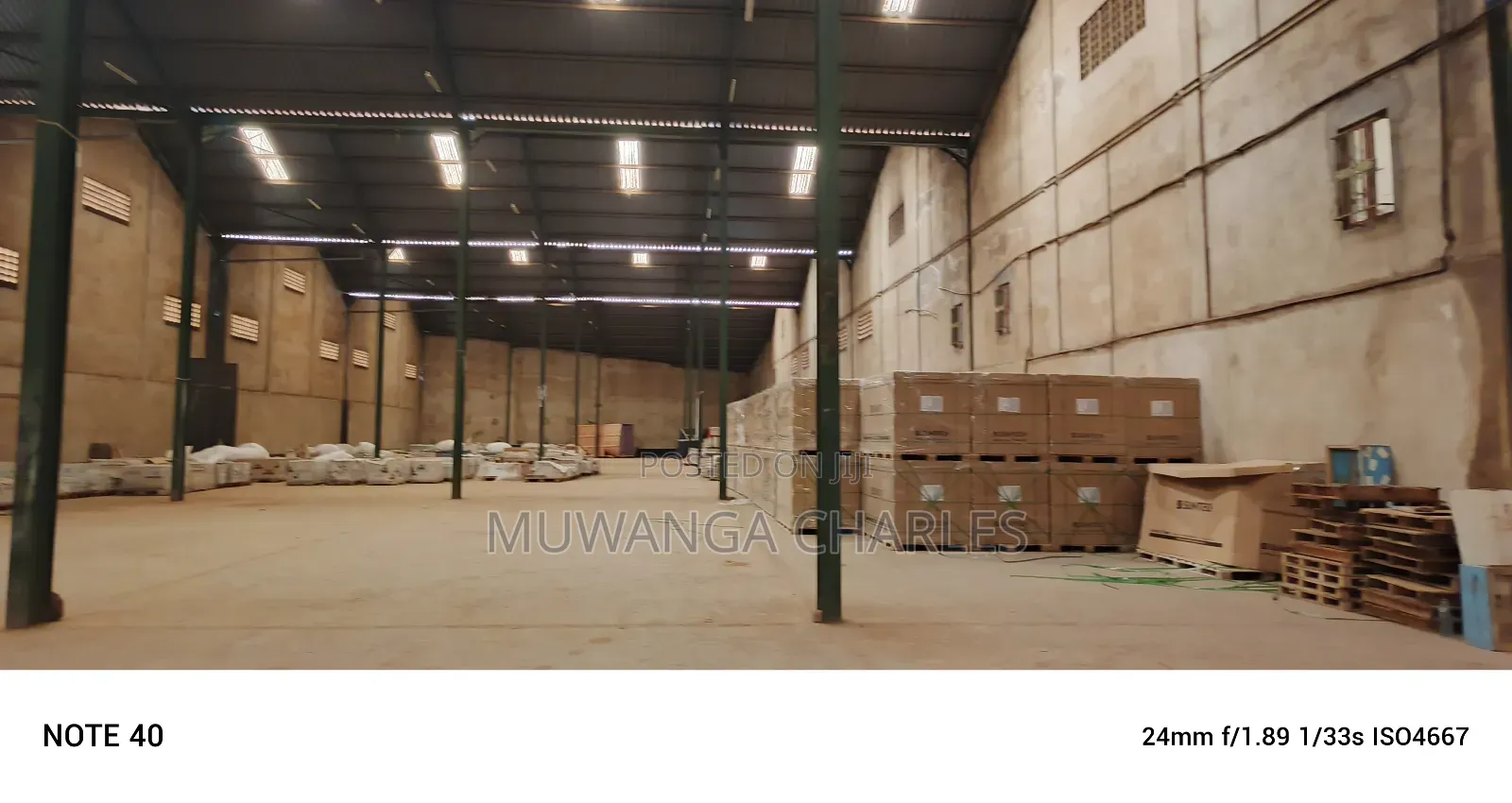 Werehouse for Rent in Ntinda