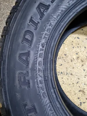 265/70r16 Original Gt 112t Savero Foreign Used Good Condition