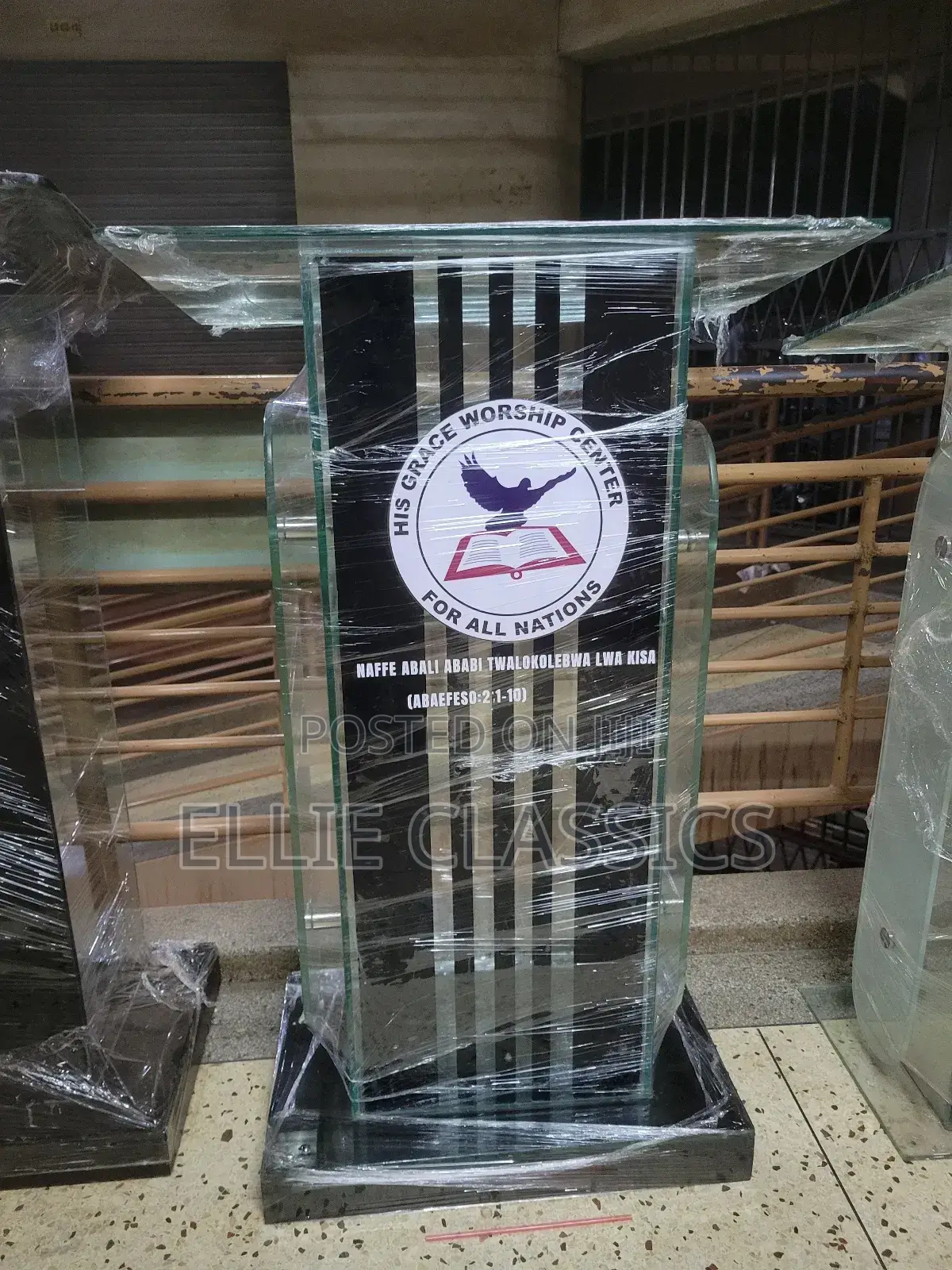 Glass Podium