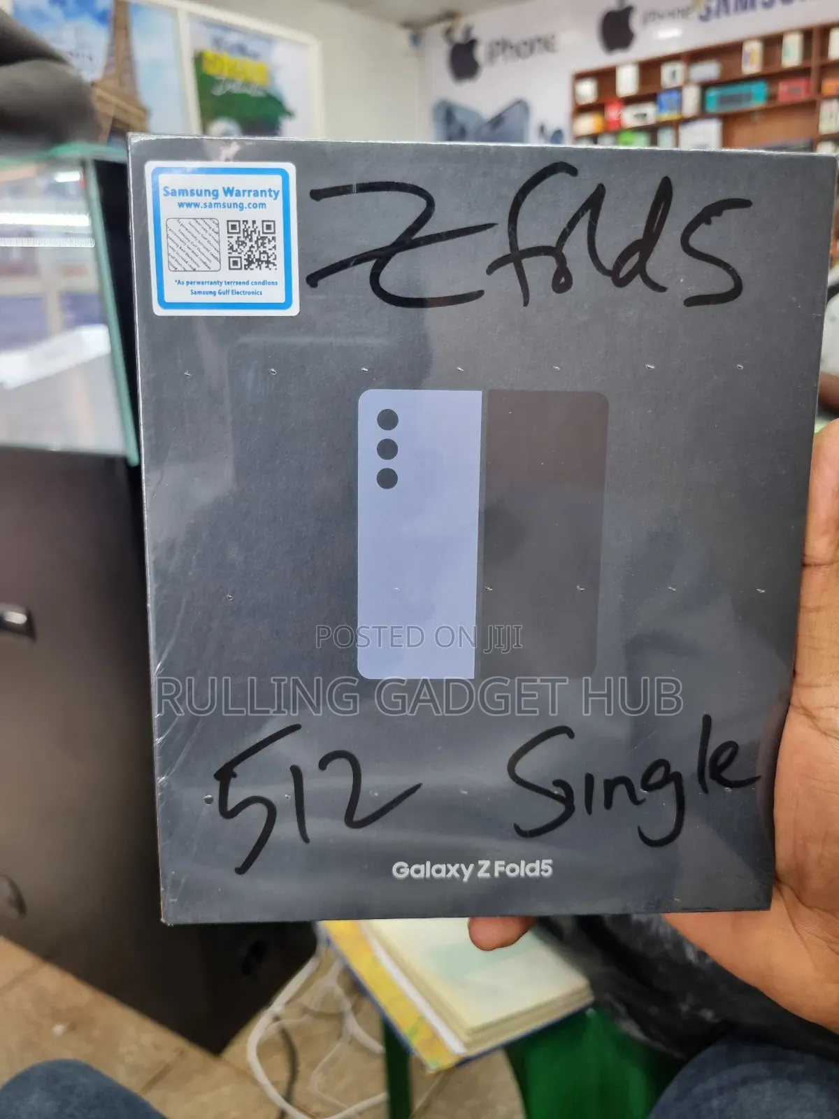 New Samsung Galaxy Z Fold 5 512 GB Black