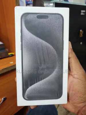 New Apple iPhone 15 Pro 128 GB Black
