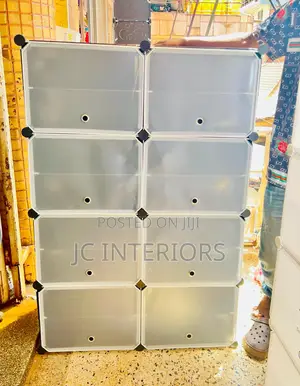 Two Column Plastic Closet