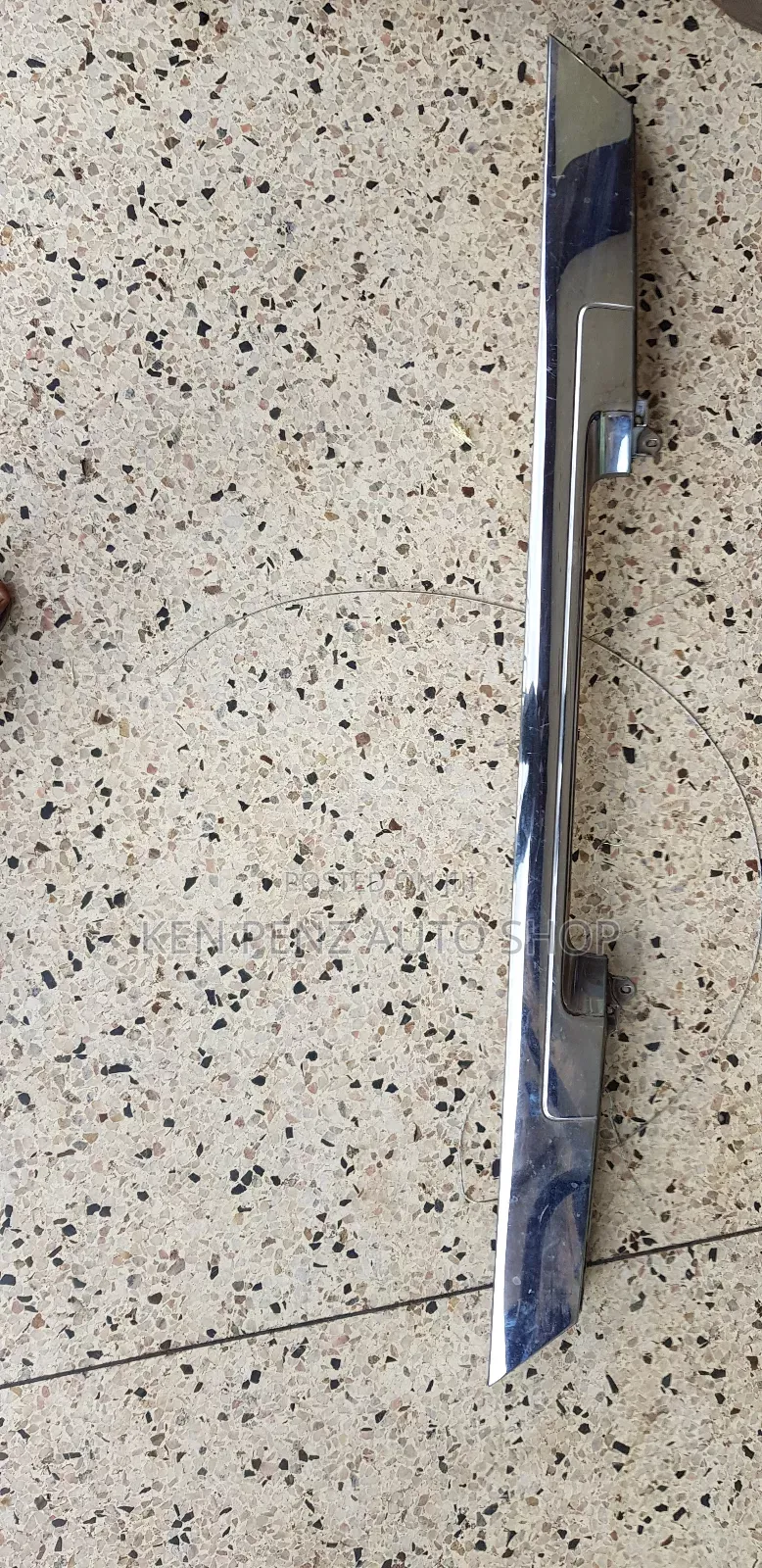 Alphard Chrome Molding Boot Door Cover