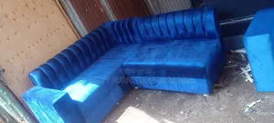 Five Sitter L Shaped Couch Readily Available