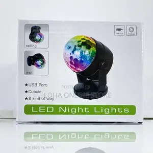 Photo - Rotating RGB Led Night Light