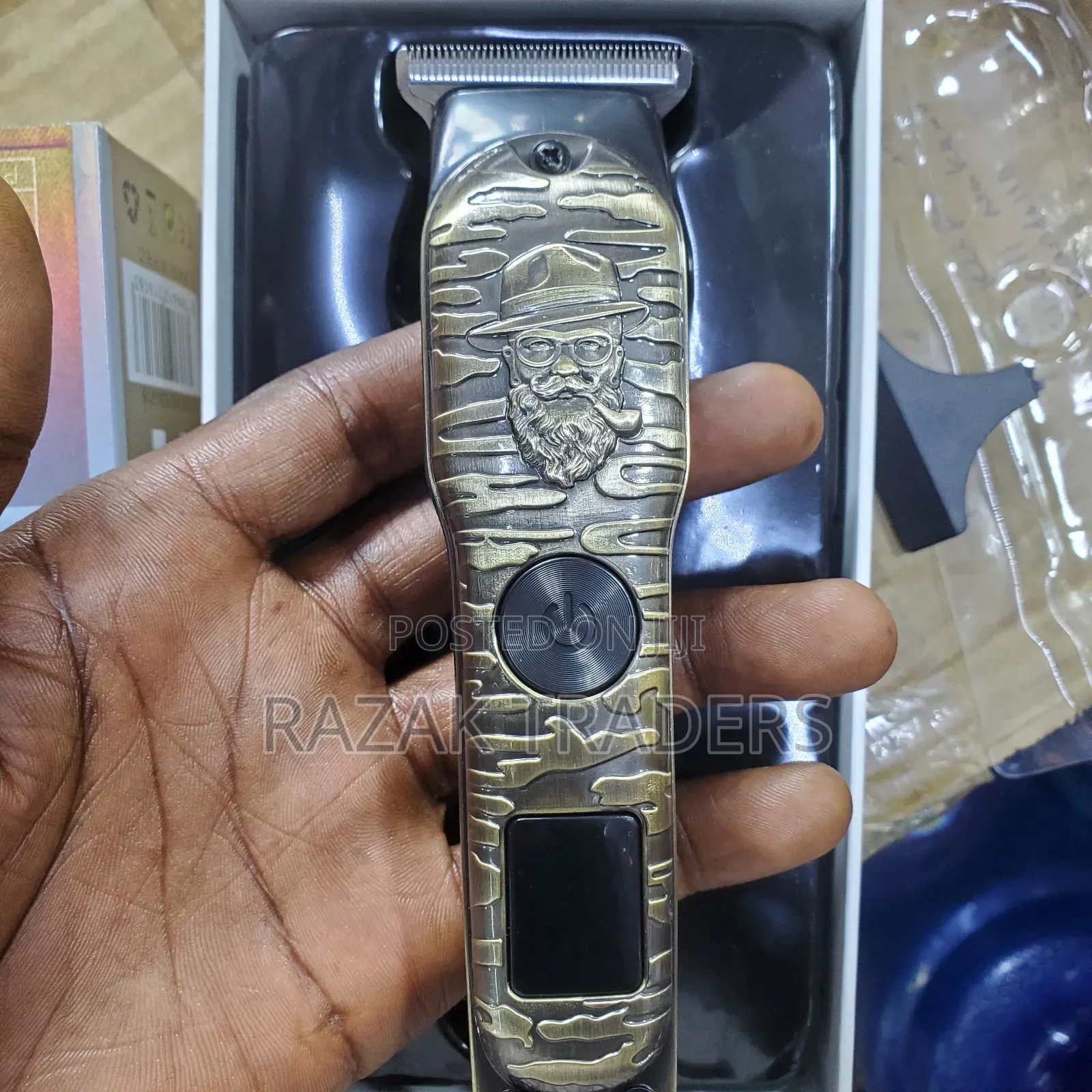 Professional Hair Shaver Clipper, Stainless Steel Blade