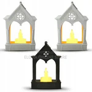 LED Camping Lantern Retro Style, Flickering Flame