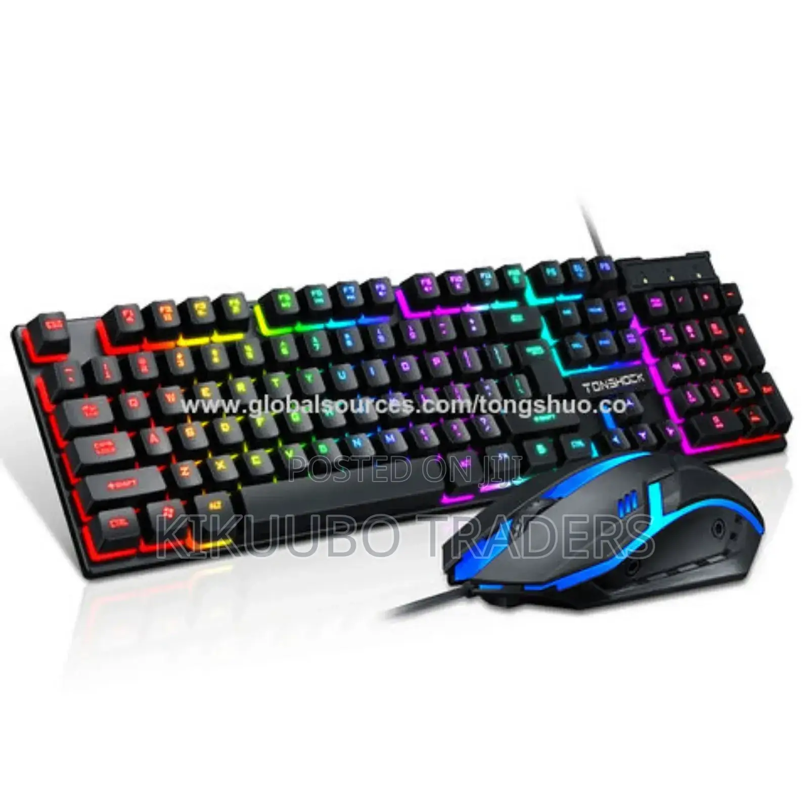 Gaming Glowing Keyboard With Mouse