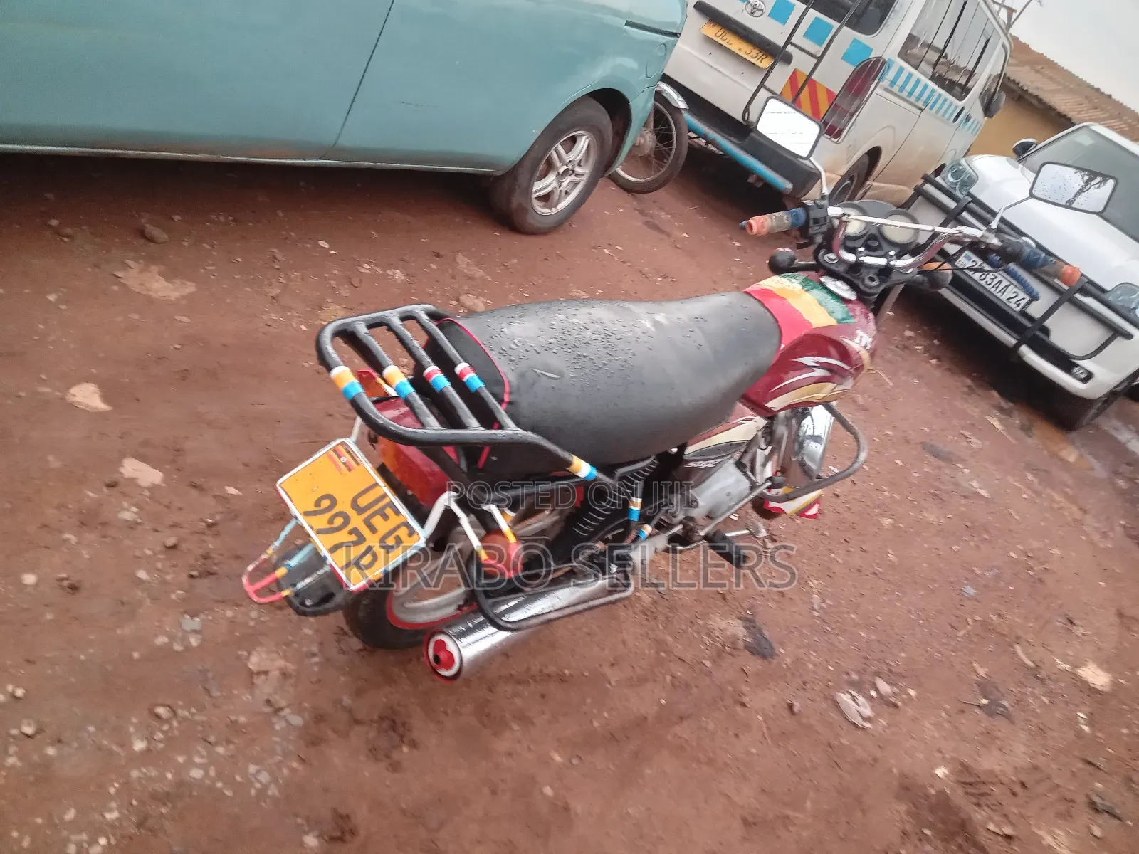 TVS XL 100 2019 Red