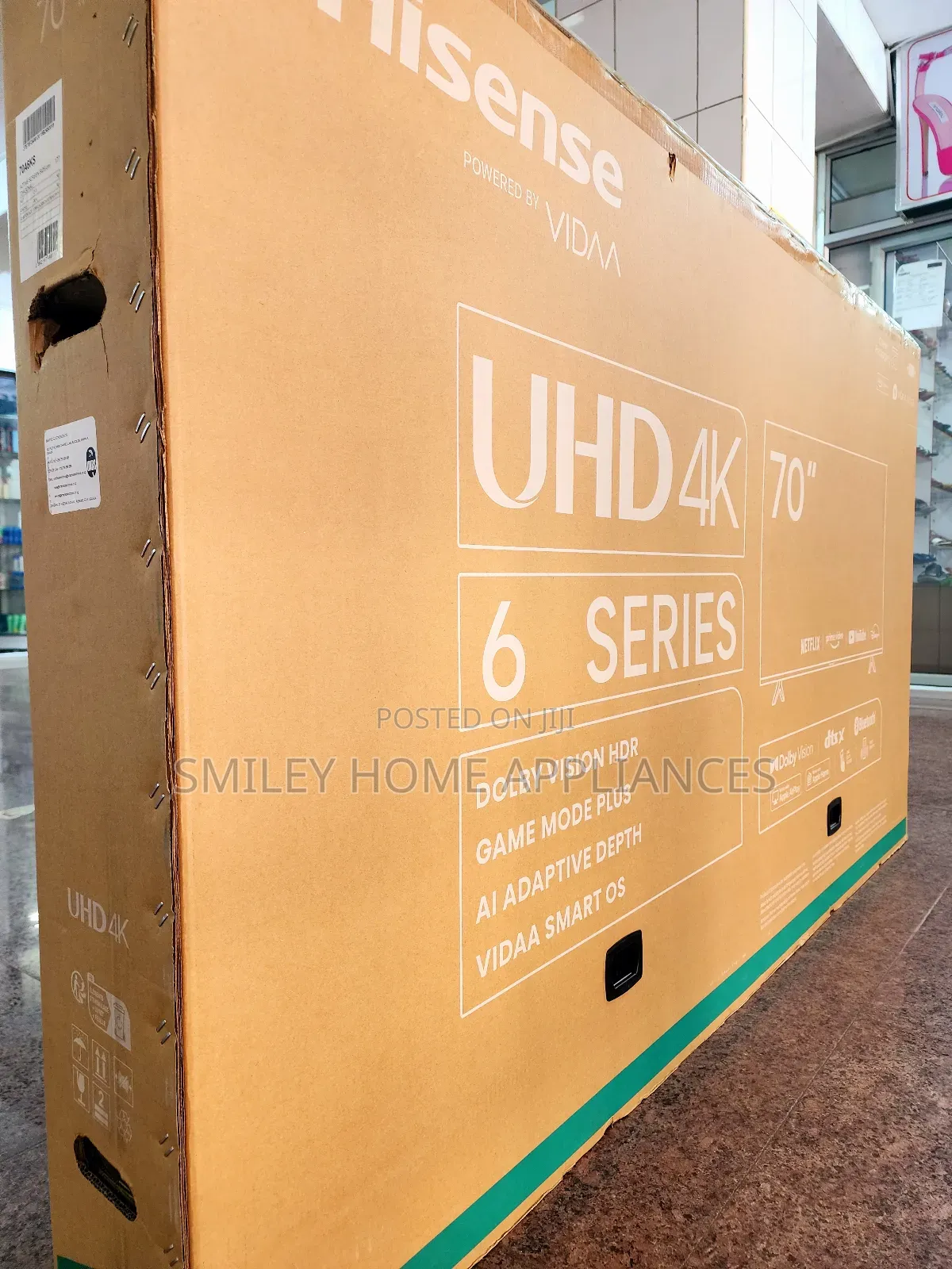 70inches HISENSE A6 SERIES Smart Tv