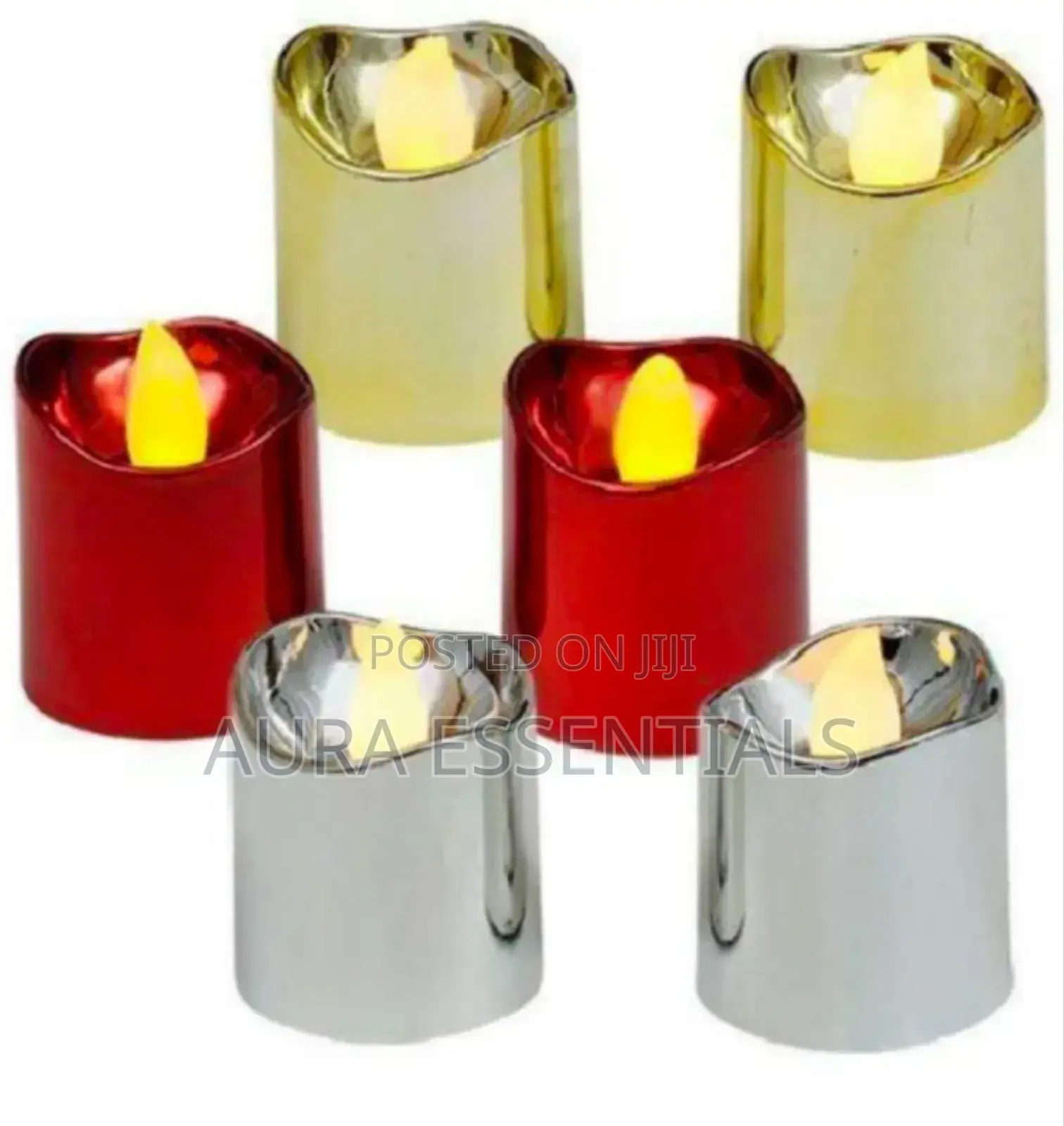 12pcs Dark Mom Mix Color Smokeless Candles