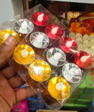 12pcs Dark Mom Mix Color Smokeless Candles