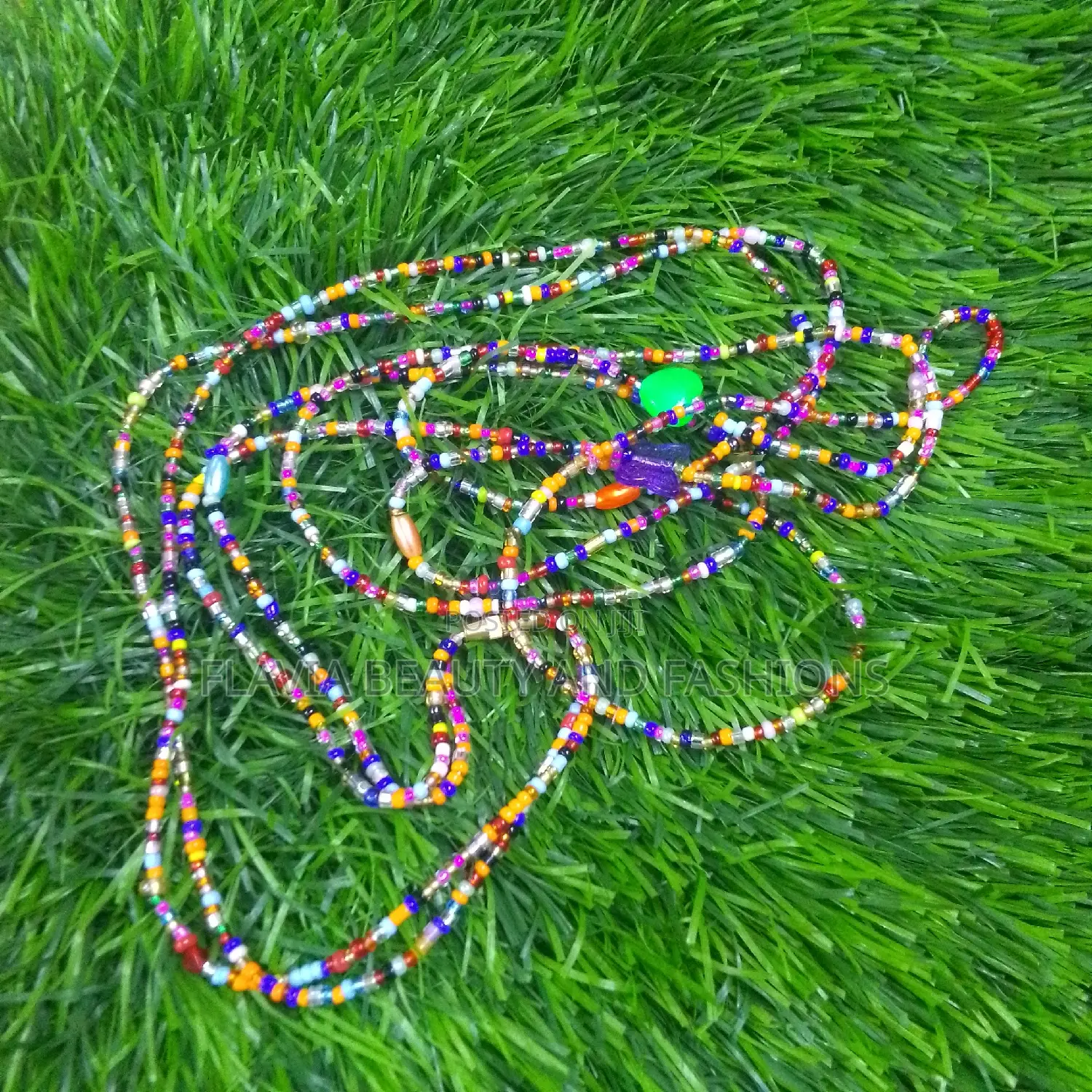 Charming Multicoloured Waist Beads for Ladies