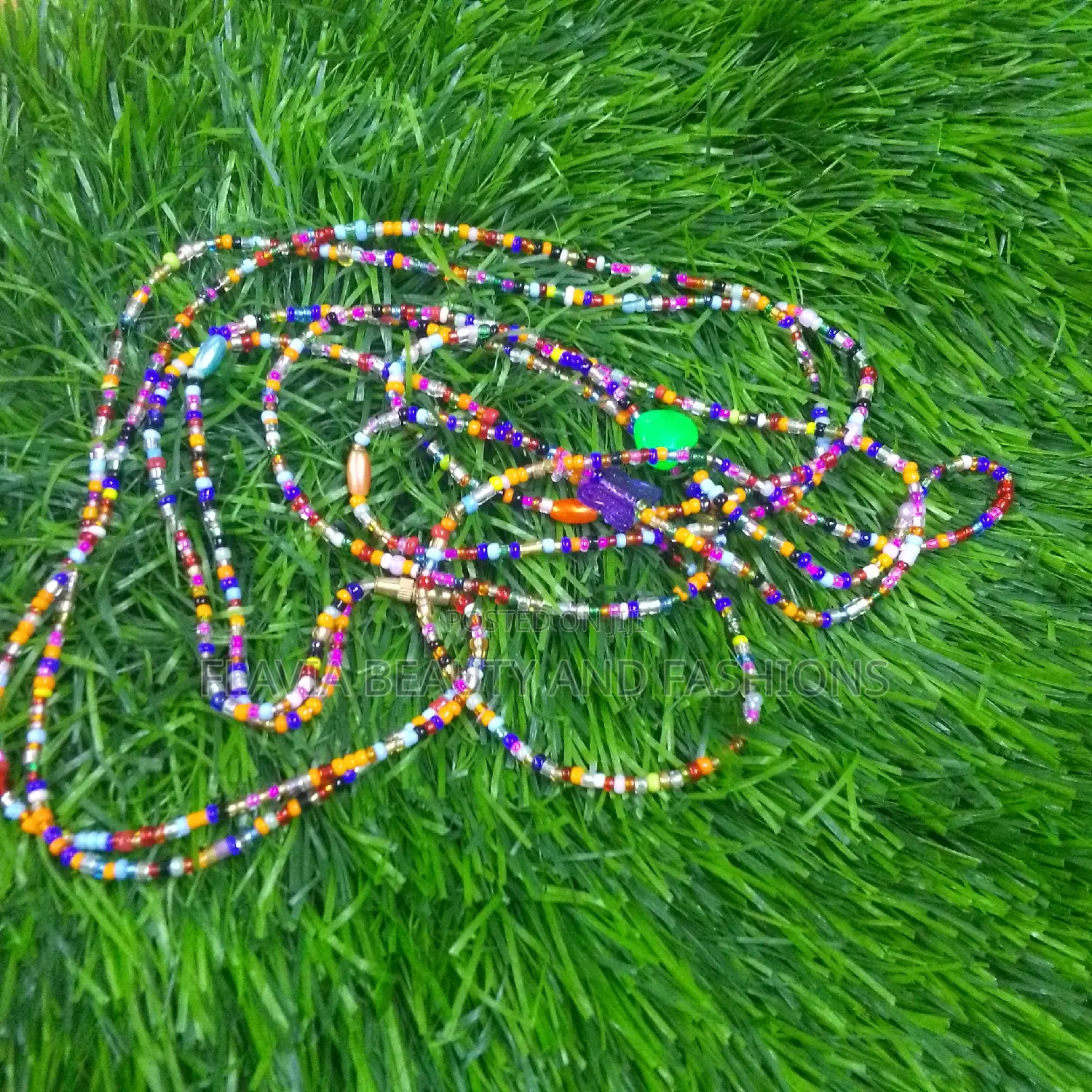 Charming Multicoloured Waist Beads for Ladies