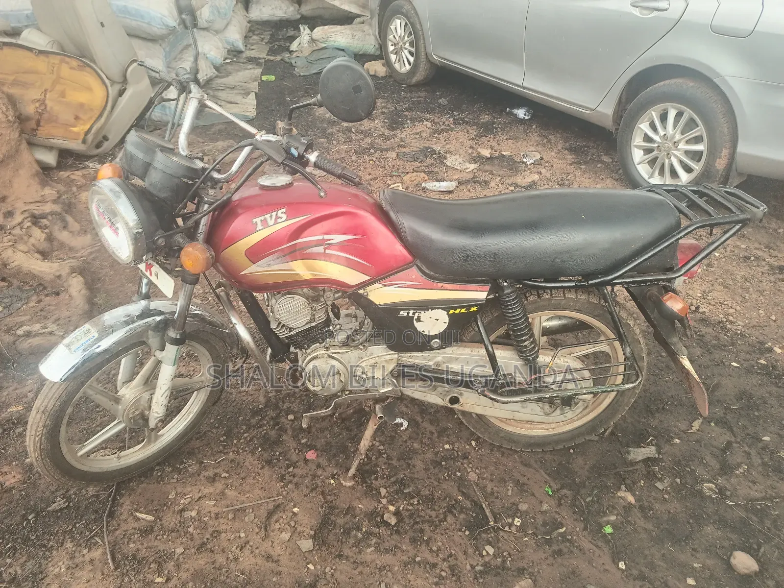 TVS XL 100 2016 Red
