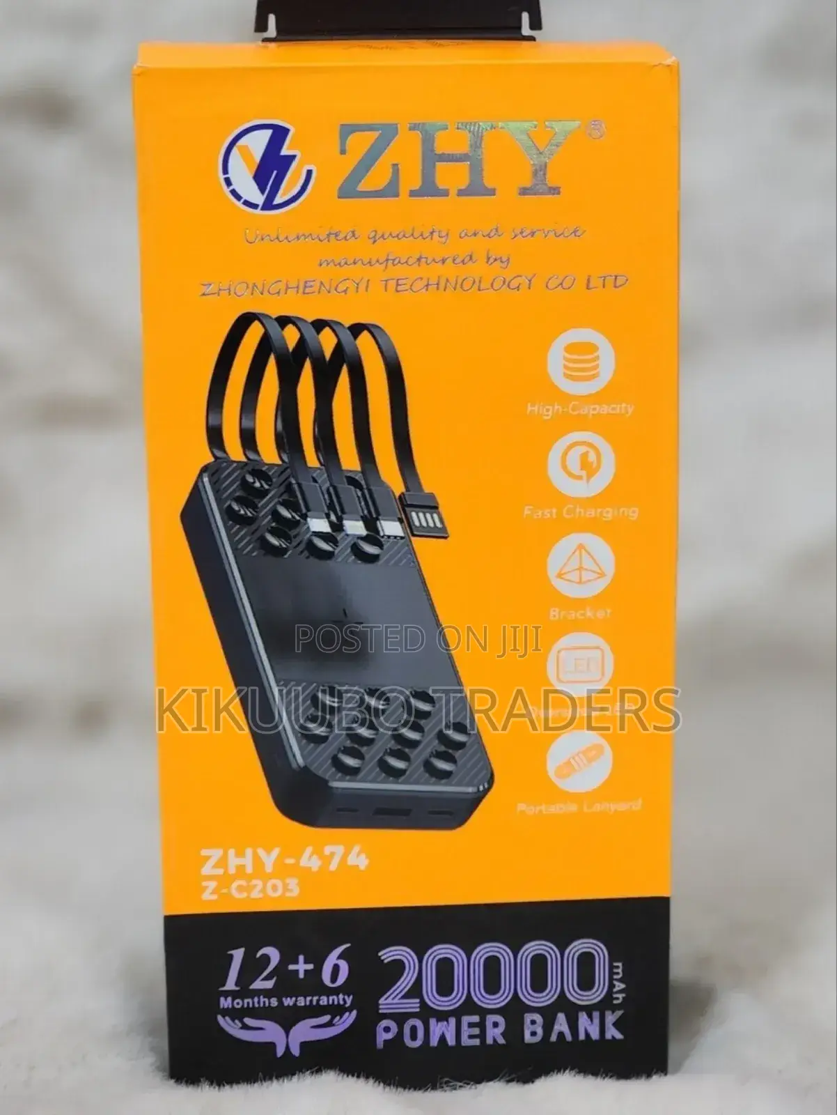 ZHY 2000mah Power Bank