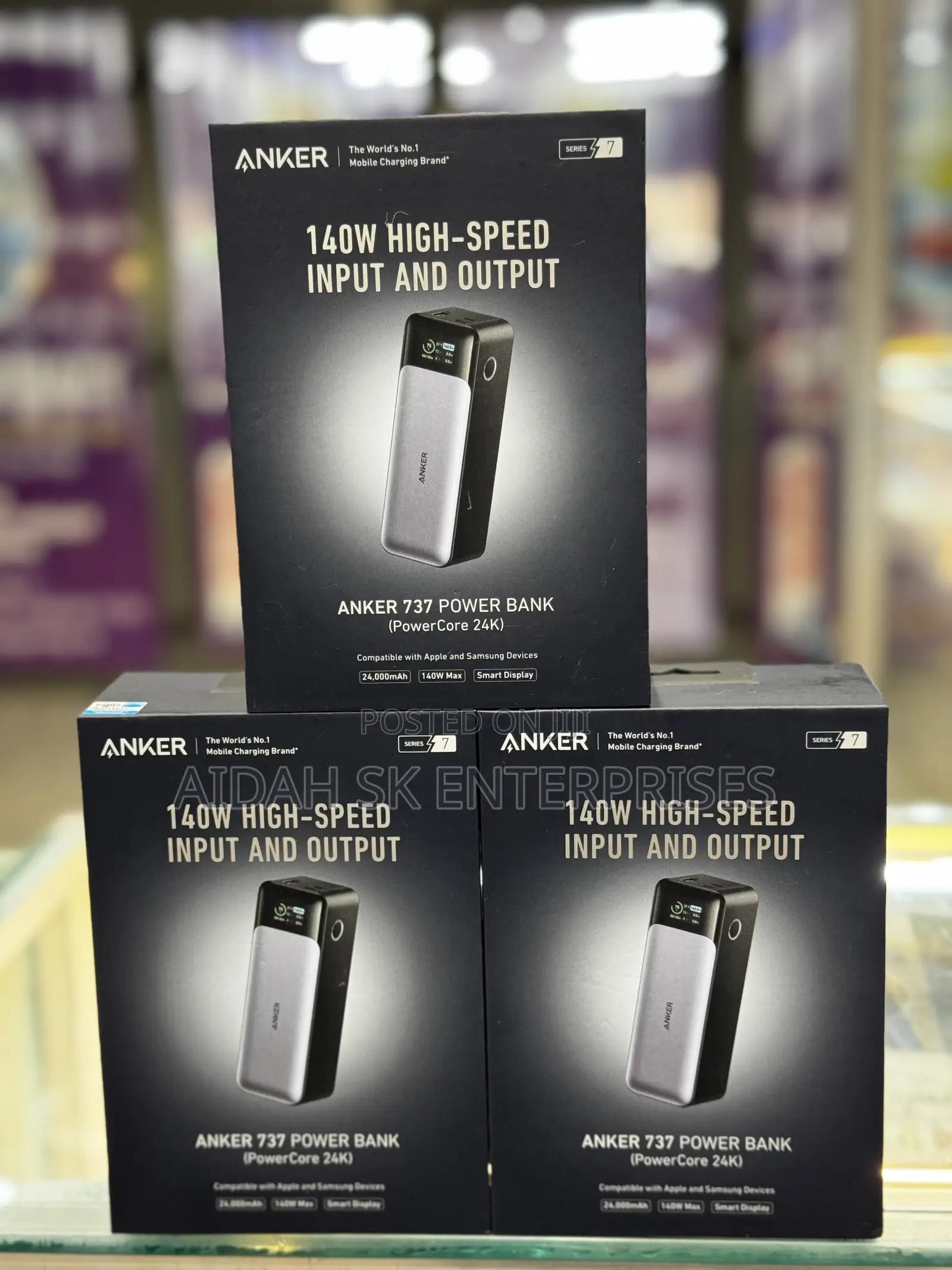 Anker 737 Power Bank Powercore 140W