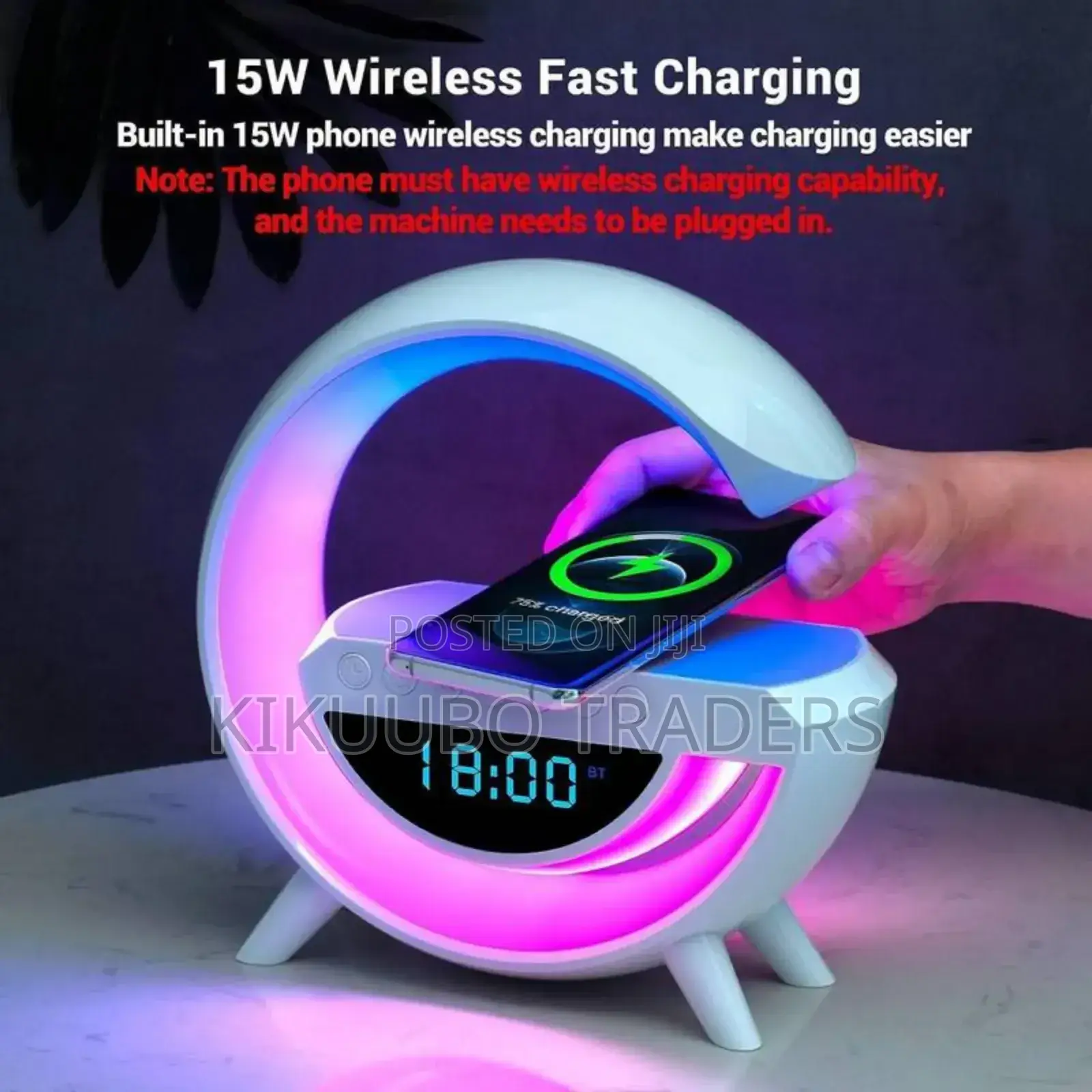 LED Wireless Music Speaker With Charger