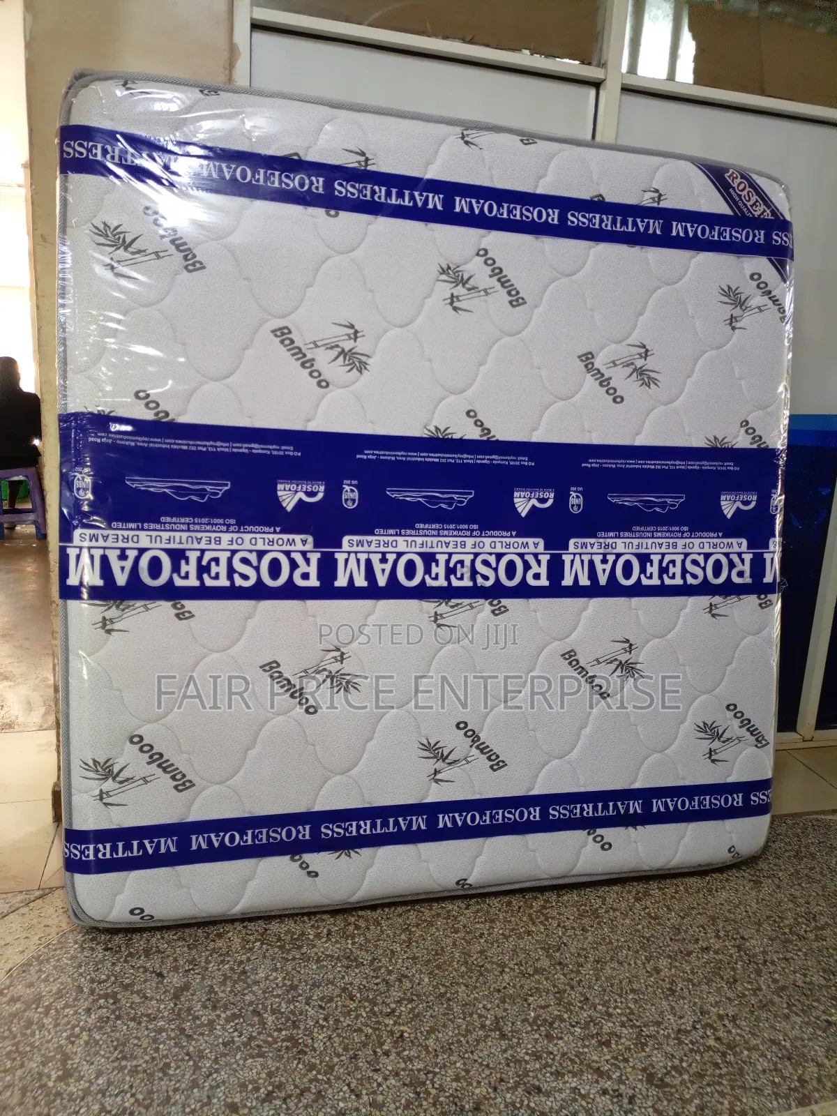 Spring Mattress Double Layers 4x6/10 Inches Rosefoam