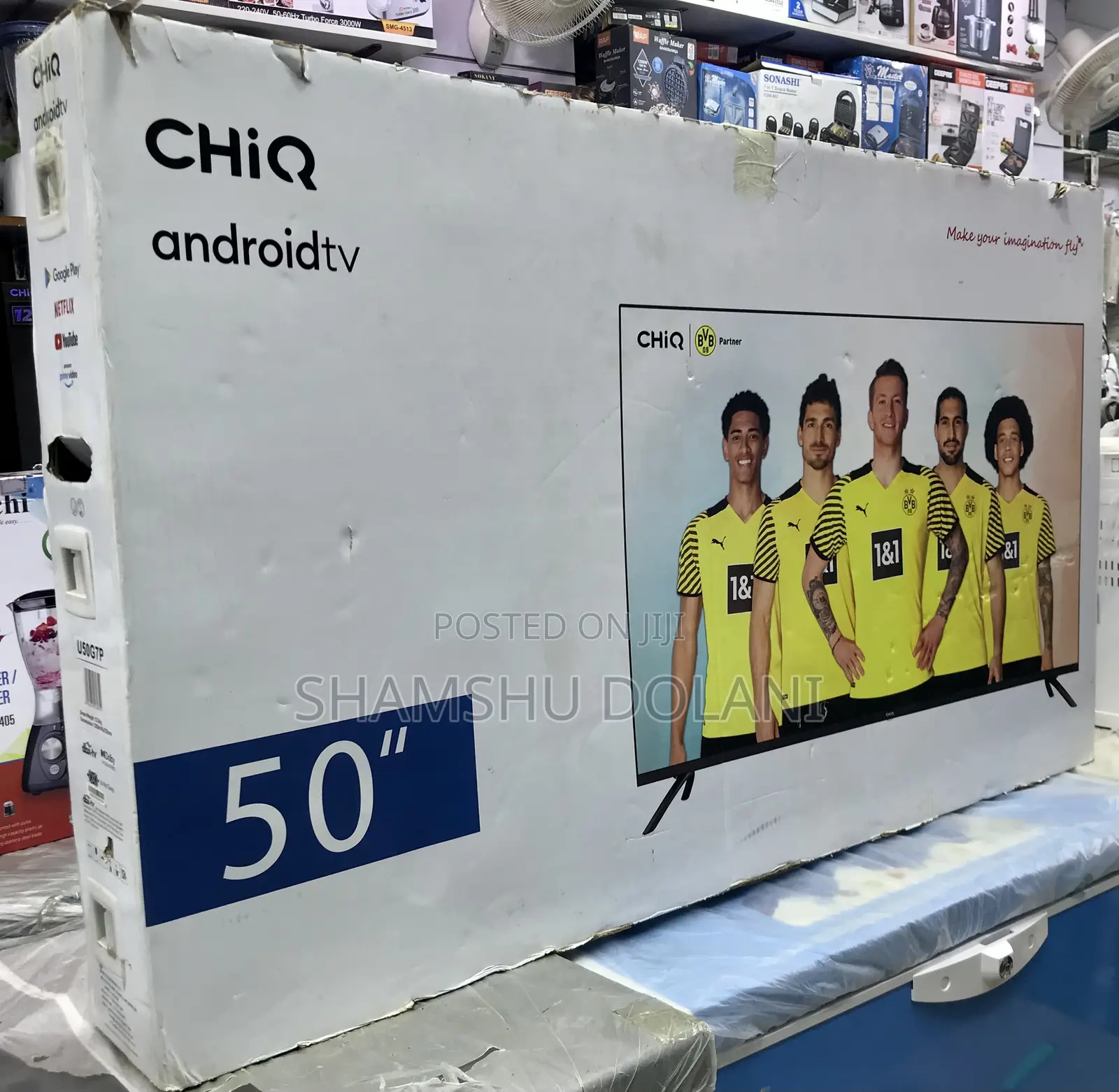 Chiq 50”inches Android Television