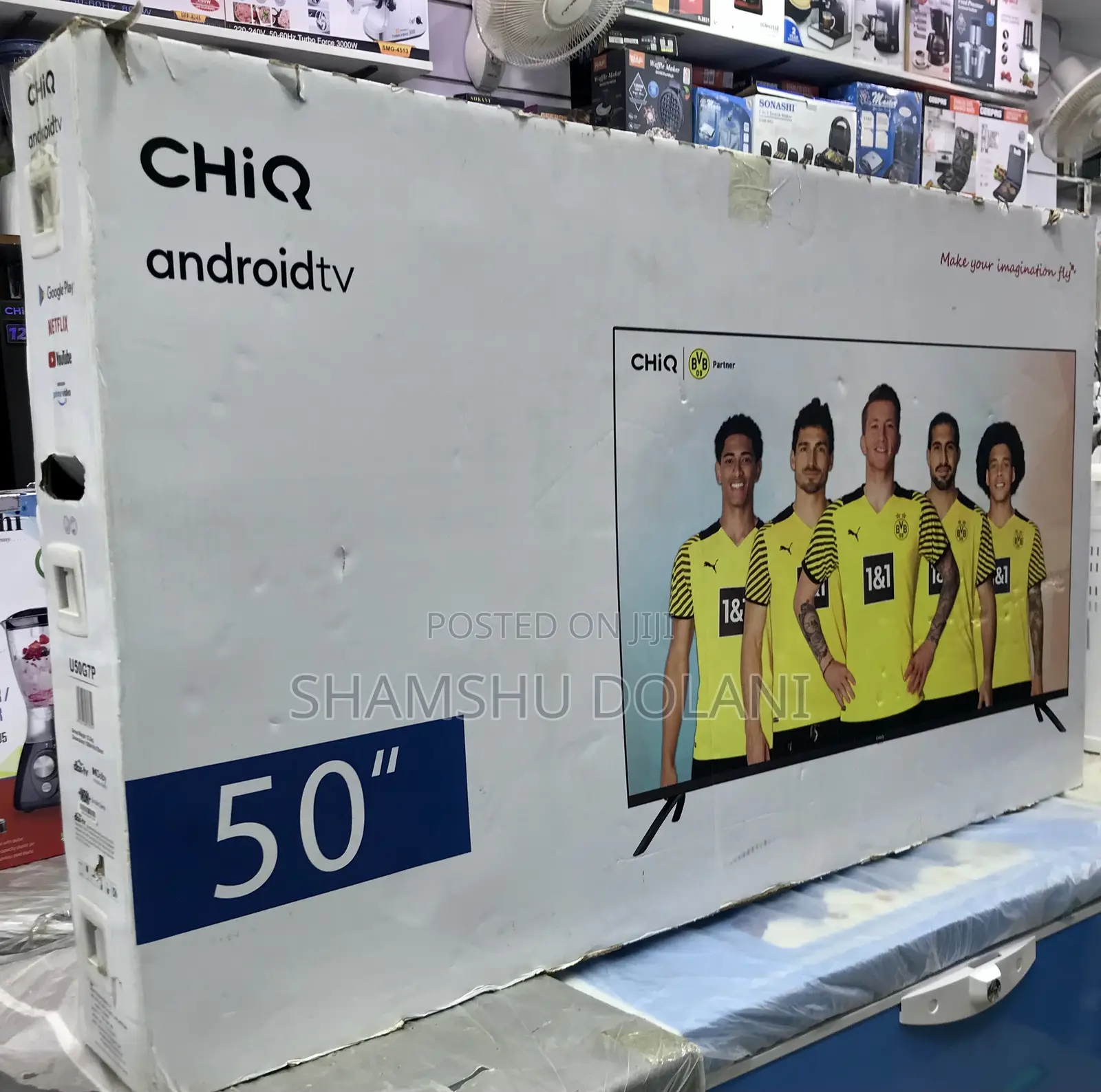 Chiq 50”inches Android Television