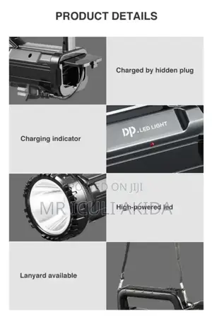 DP Camping,Hunting Poweful LED Search Security Torch Light