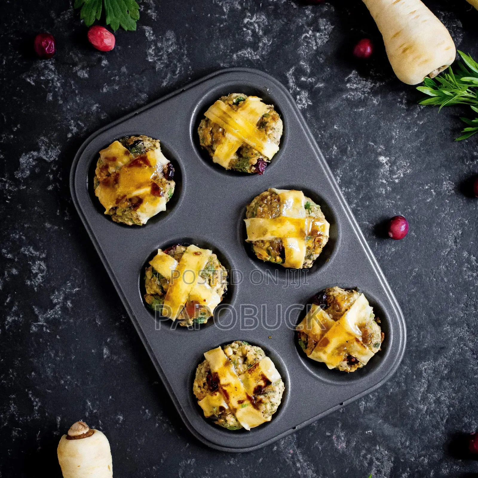 6 Holes Muffin Tray