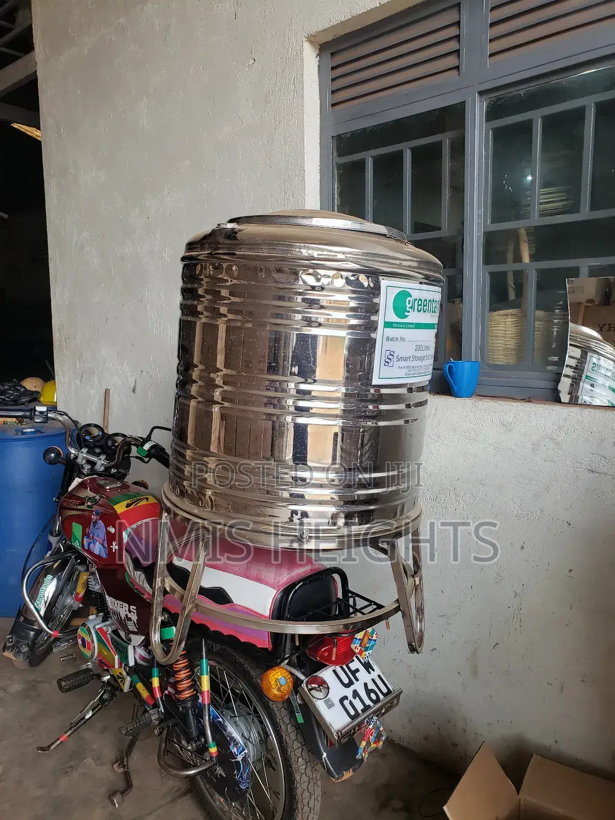 200ltrs Stainless Steel Water Tanks