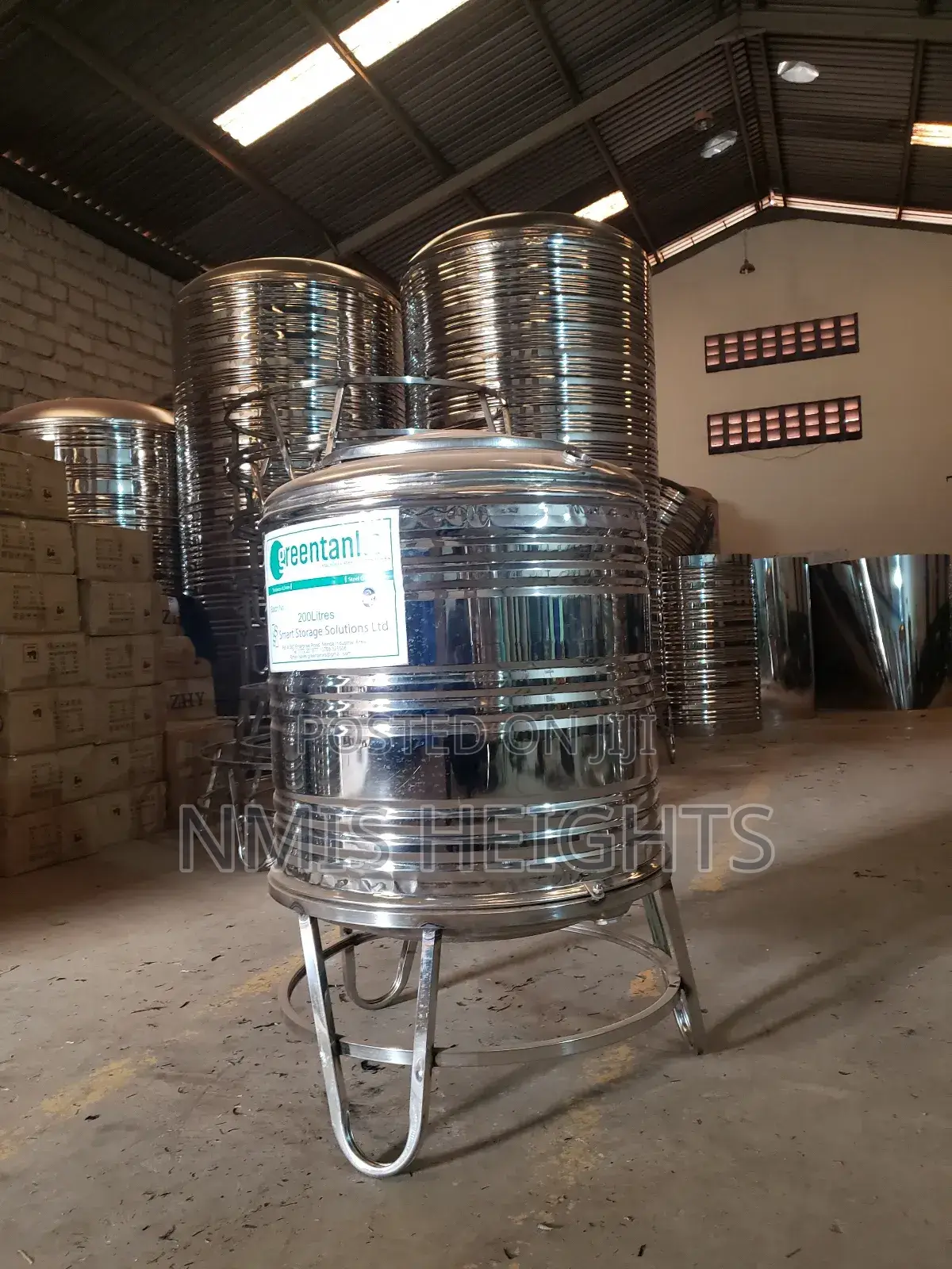 200ltrs Stainless Steel Water Tanks