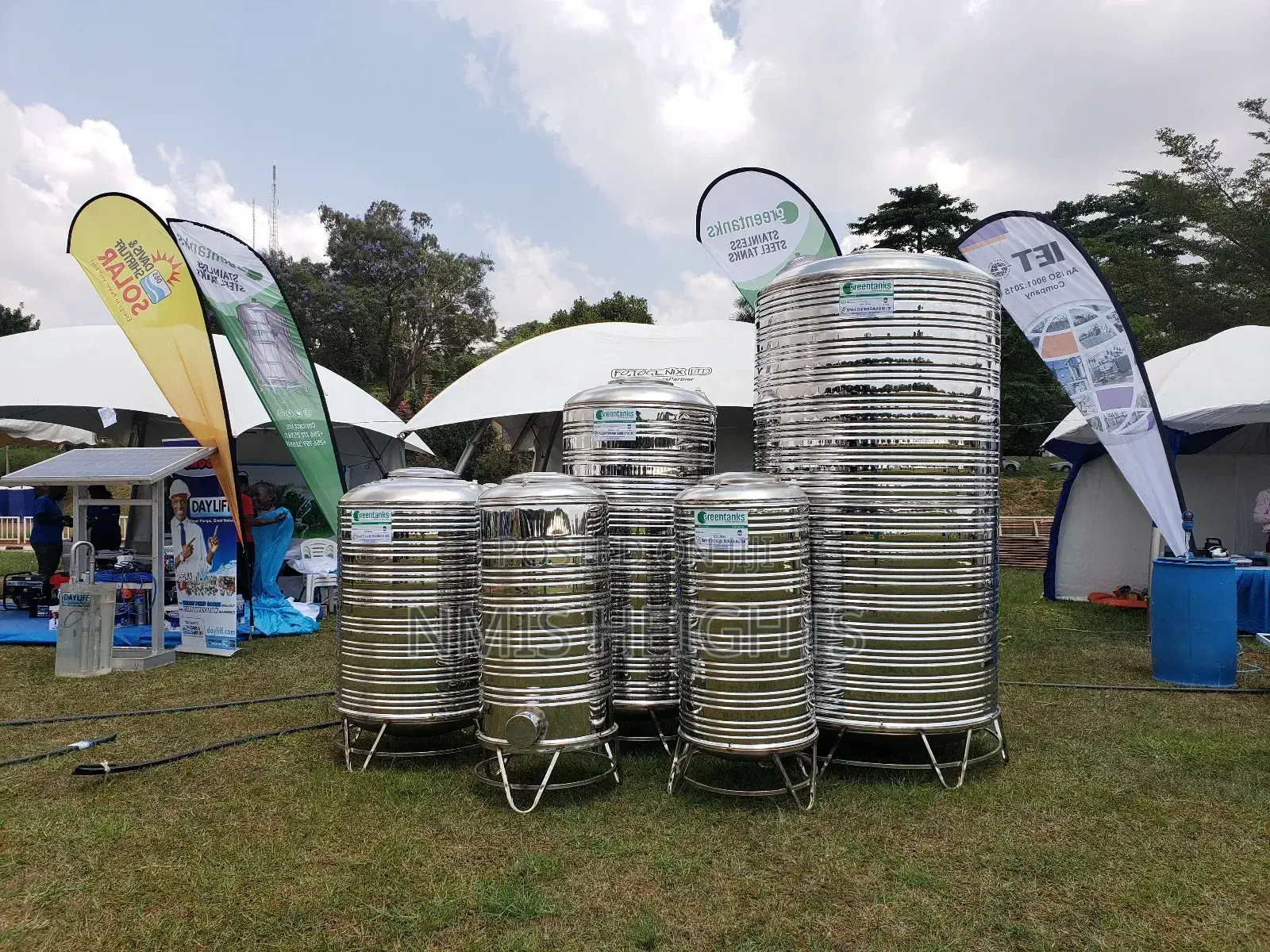 1,500ltrs Stainless Steel Water Tanks