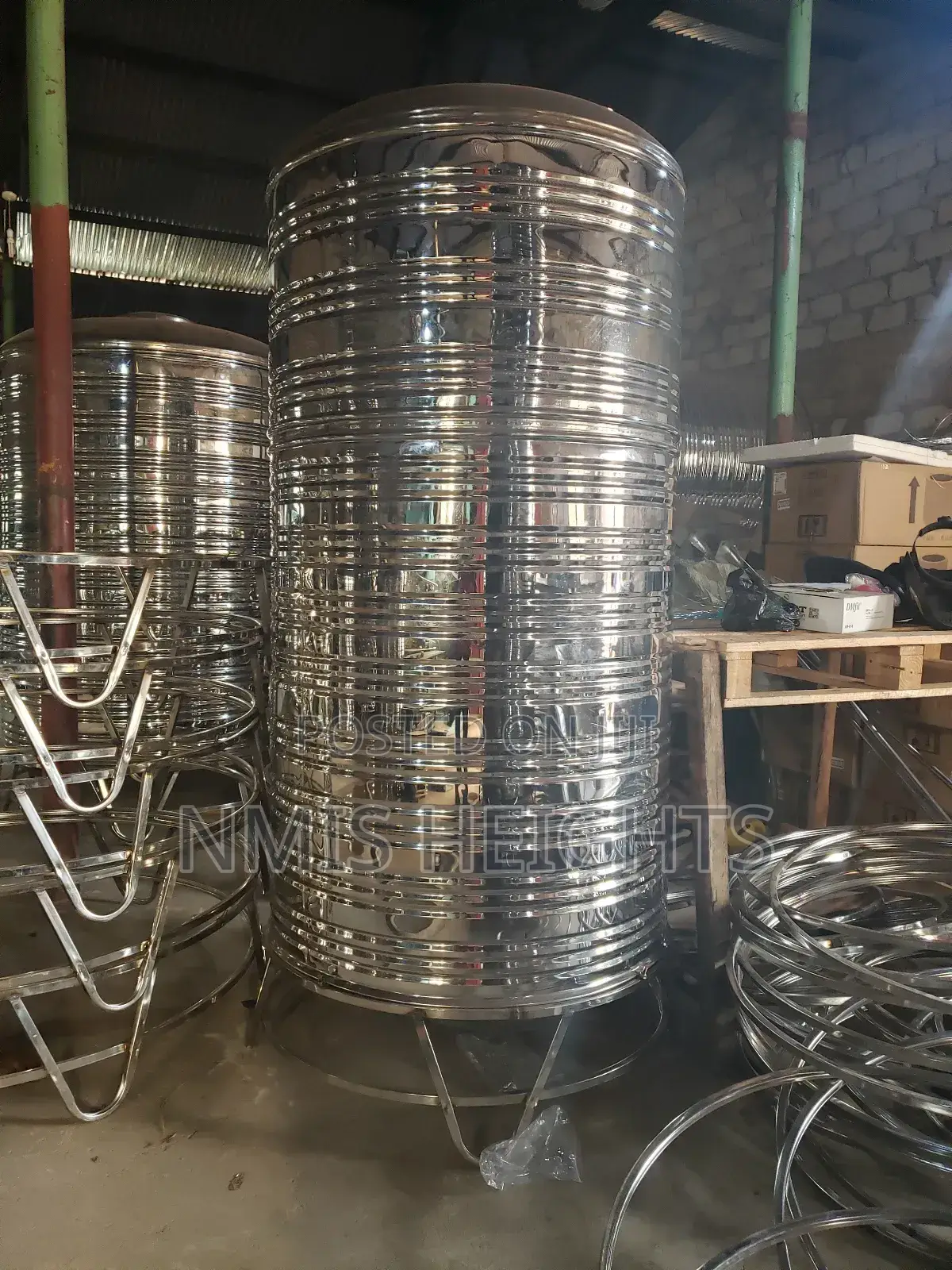 1,500ltrs Stainless Steel Water Tanks