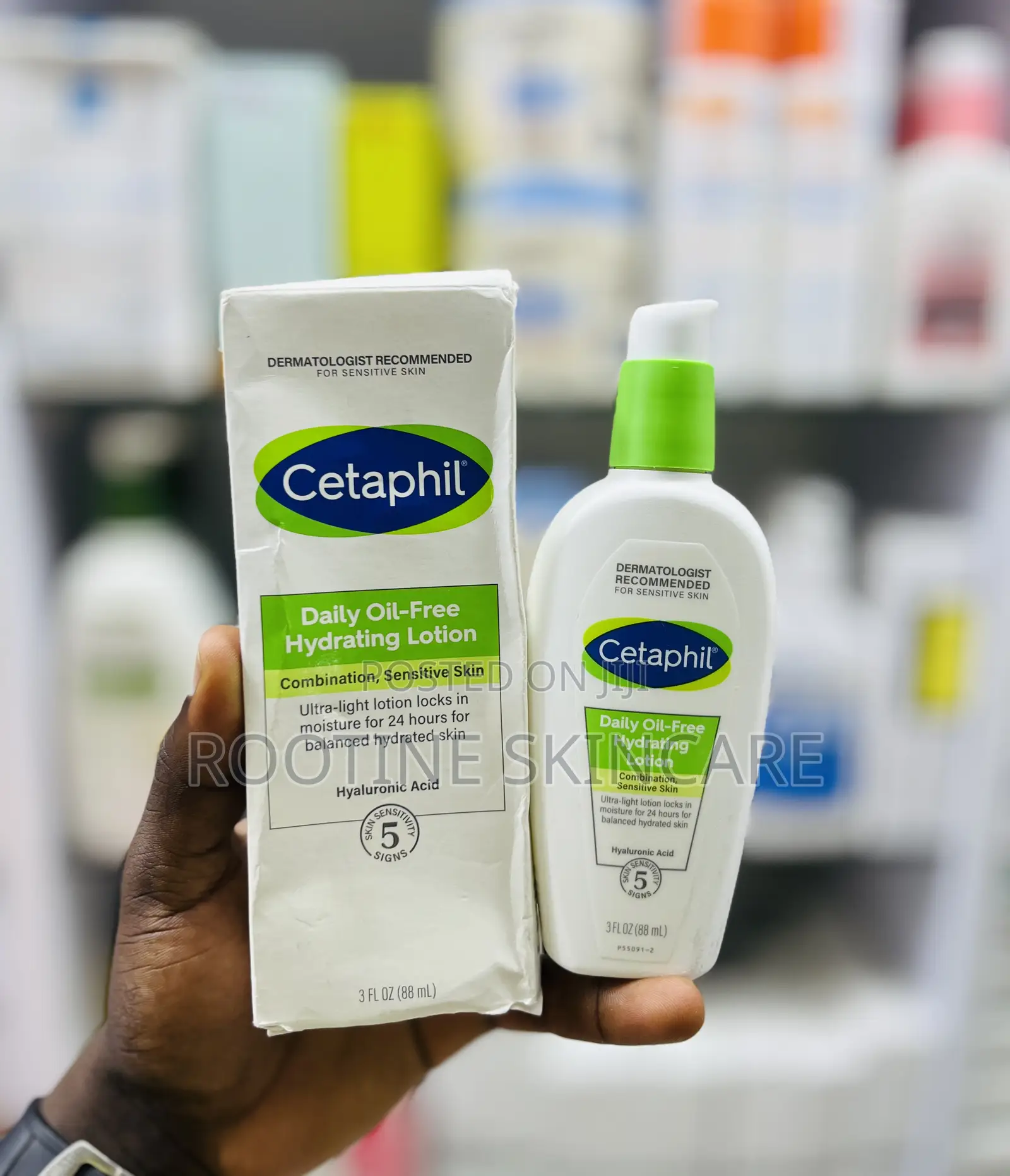 Cetaphil Daily Oil Free Hydrating Lotion Combination Skin