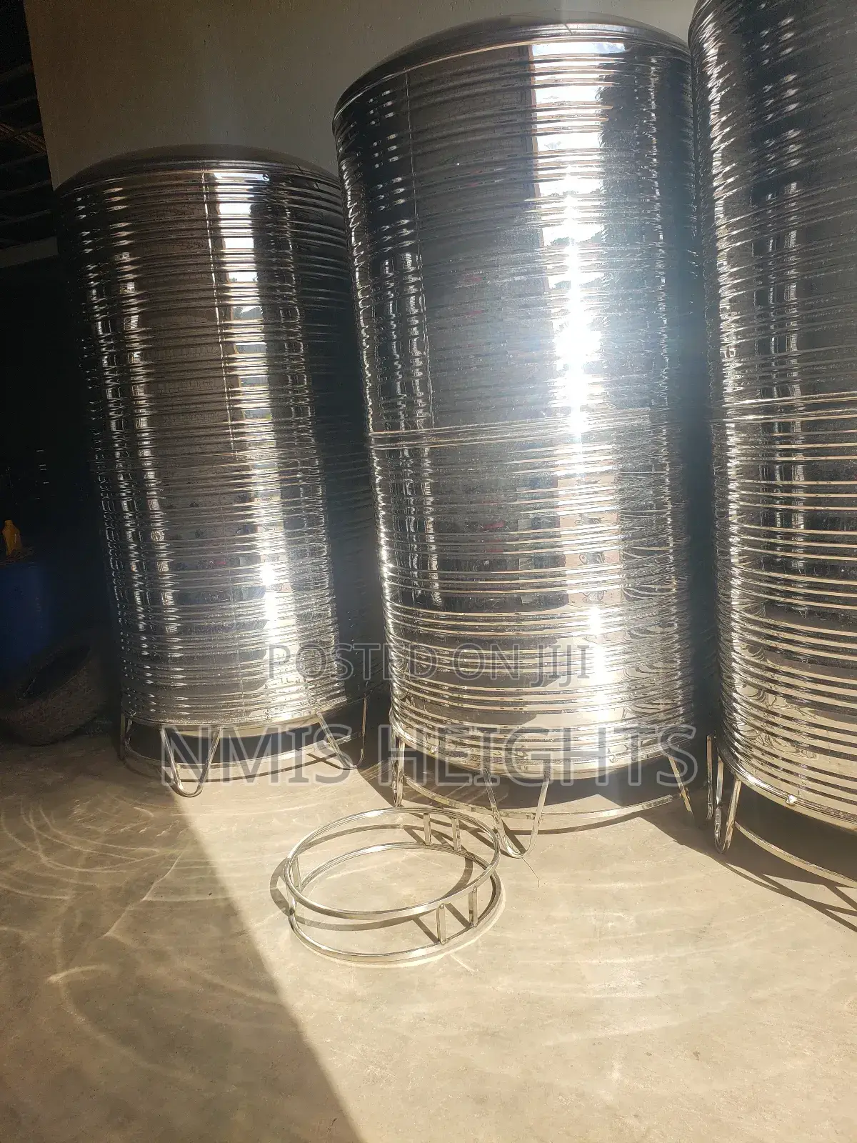 5,000ltrs Stainless Steel Water Tanks
