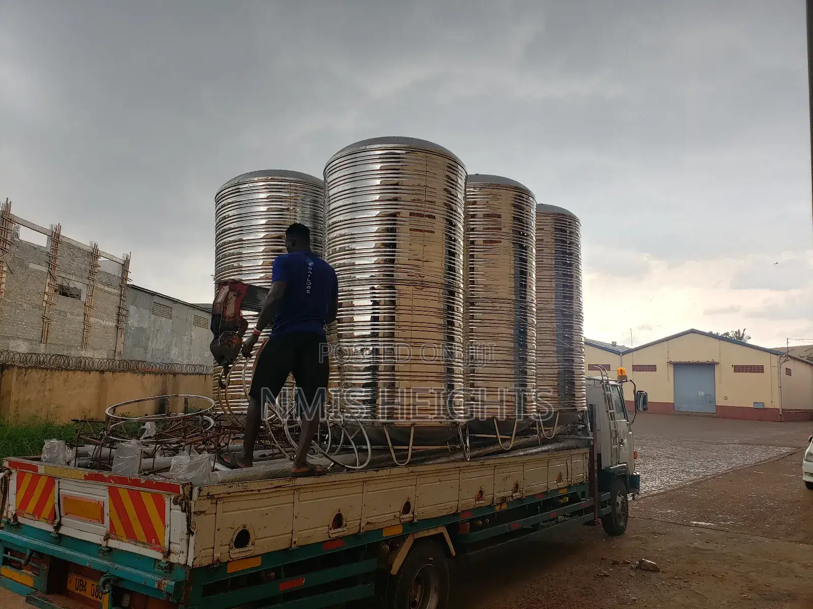 5,000ltrs Stainless Steel Water Tanks