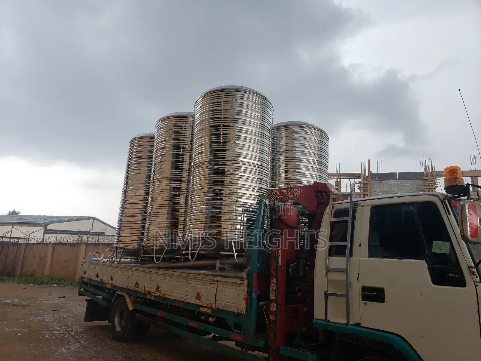 5,000ltrs Stainless Steel Water Tanks