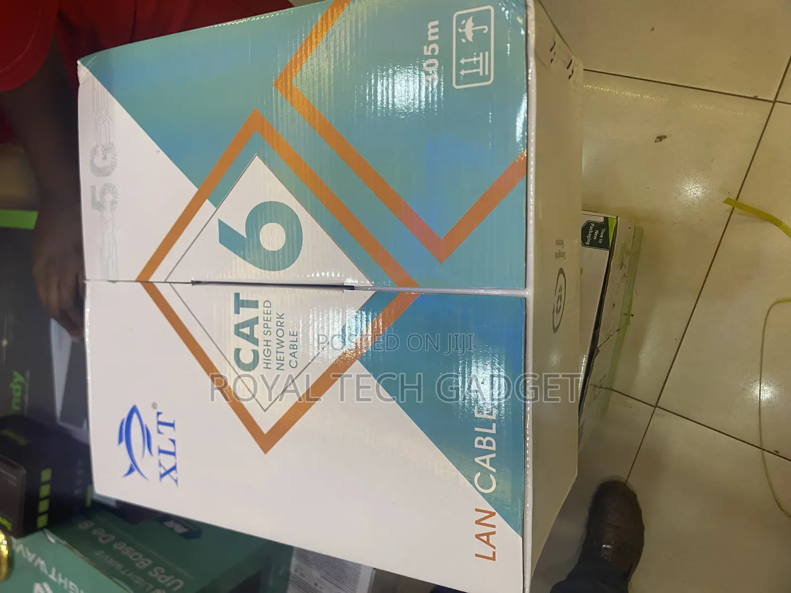 XLT 305m Cat 6 High Speed Network Cable (LAN Cable)
