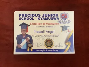 School Nursery Certificates