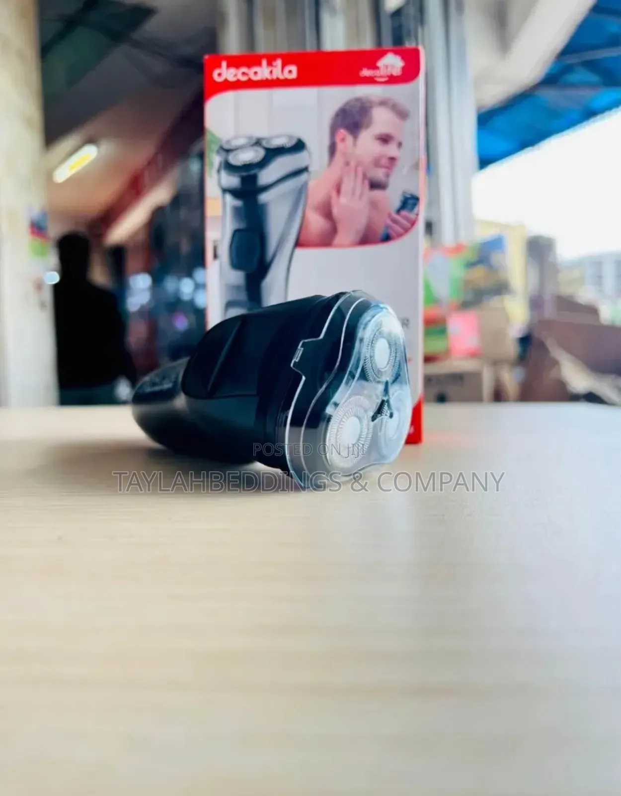 Cordless Electric Rotary Shaver With Beard