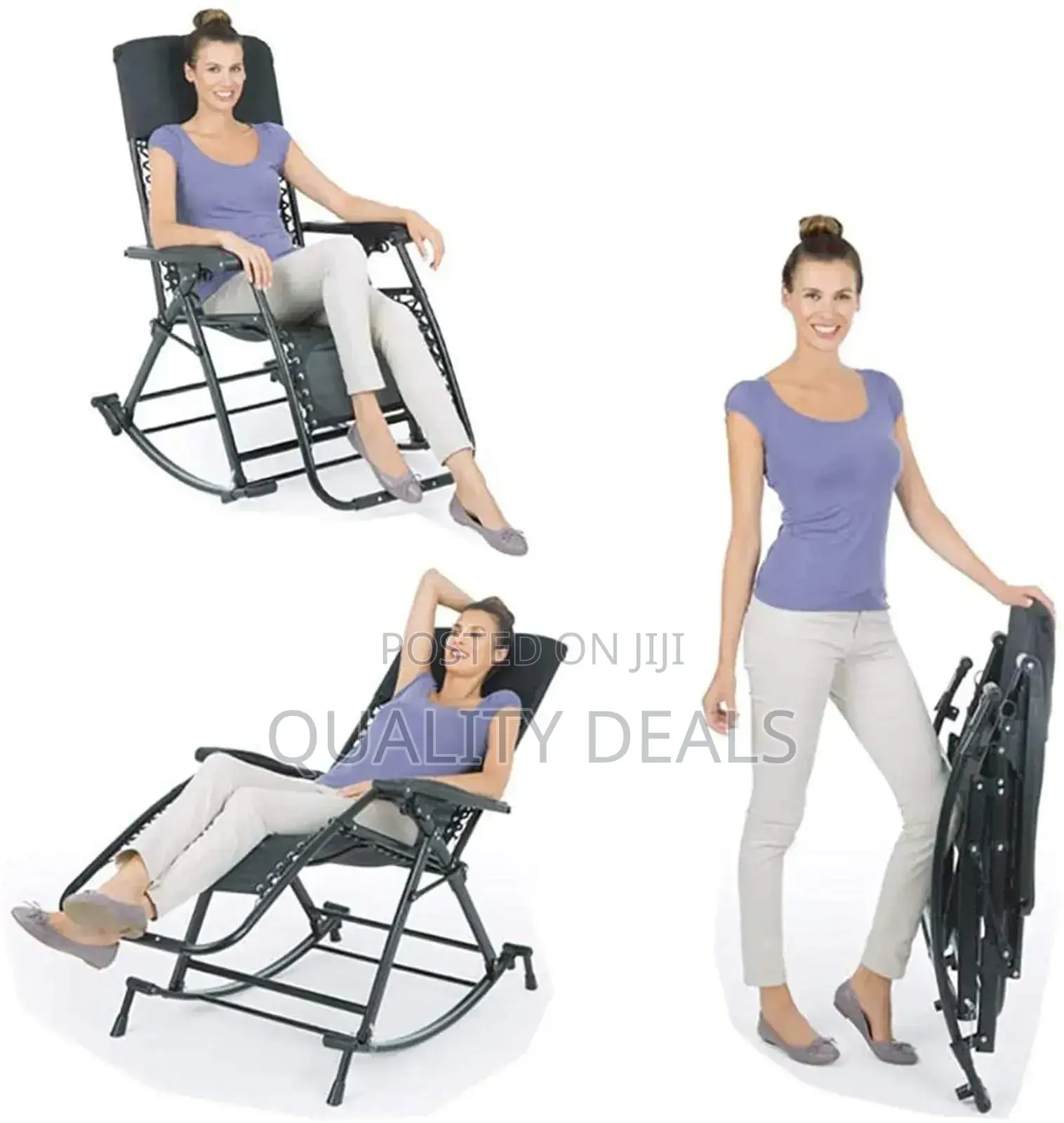 Zero Gravity Rocking Foldable Recliner Chair