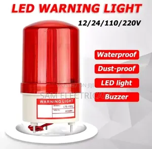 Led Warning Light With Sound (Buzzer