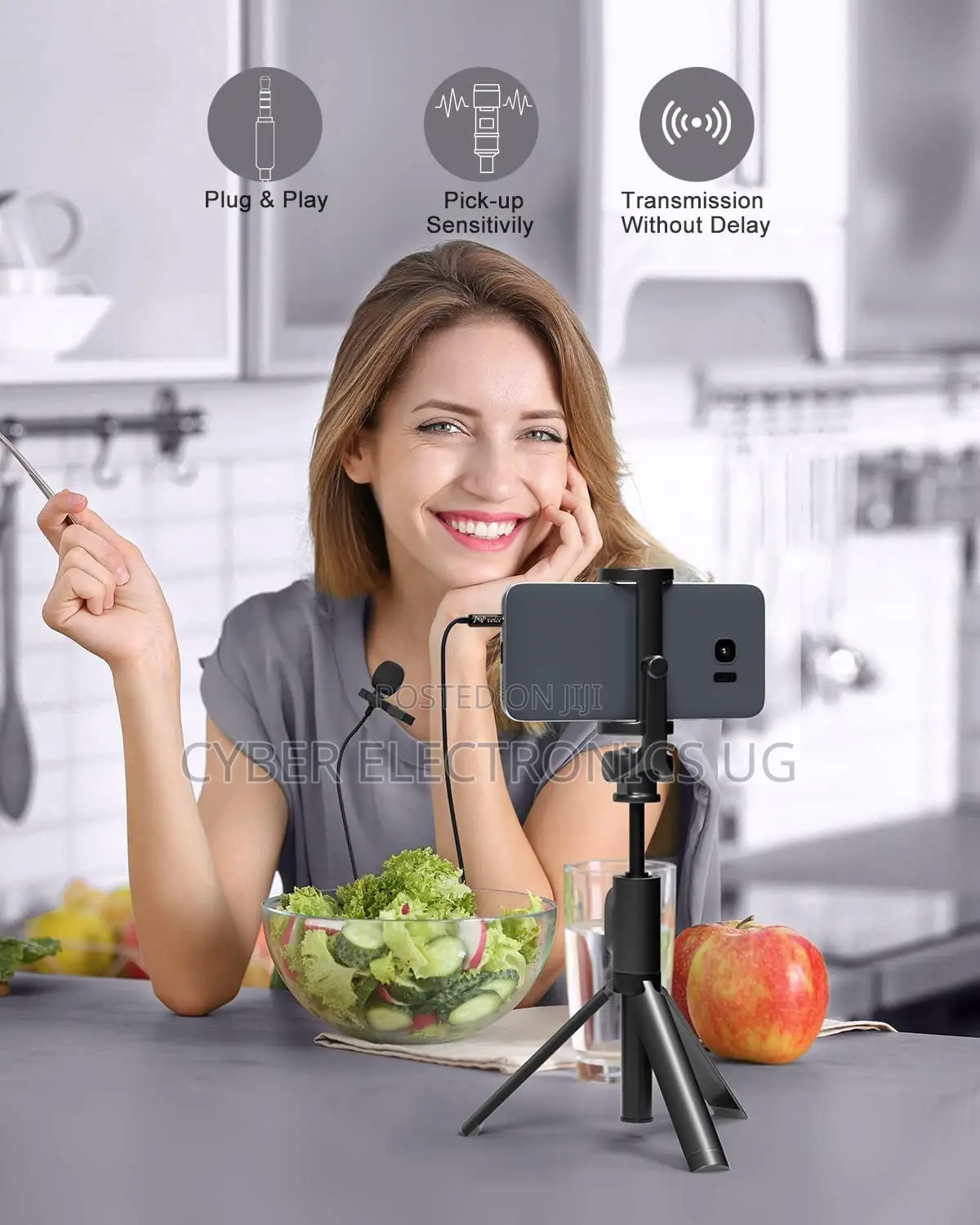 Voice Professional Lavalier Lapel Microphone