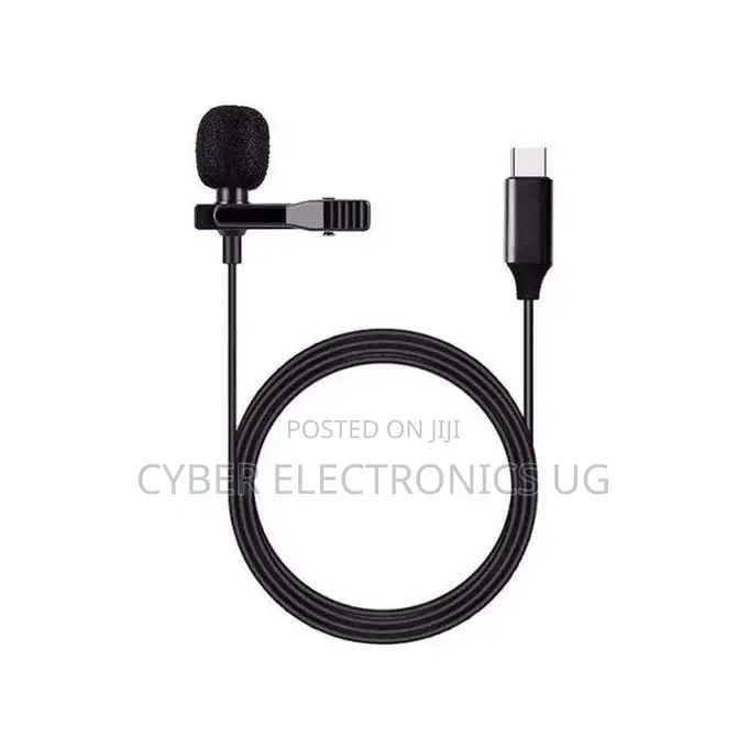 Type C Professional Lavalier Lapel Microphone for Phones
