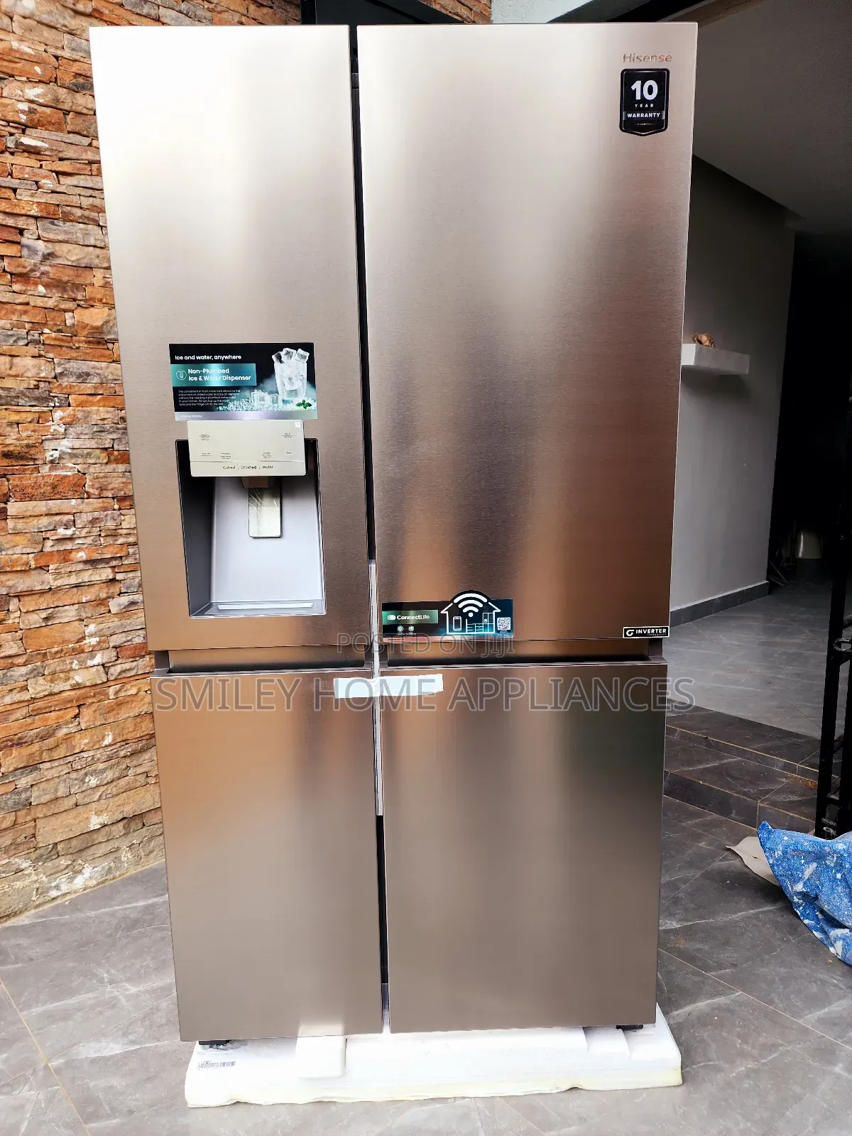 Hisense Rc 720ltrs Fridge Silver