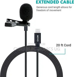 Photo - iPhone Profesional Lavalier Lapel Microphone Clip for iPhone