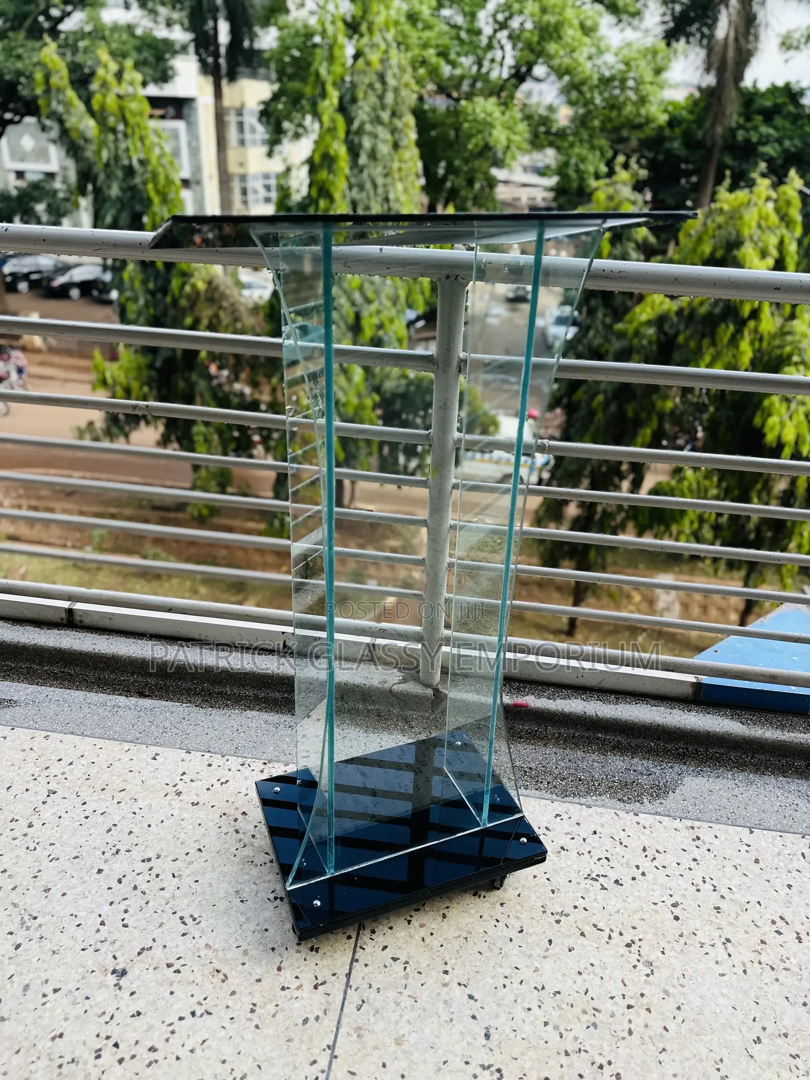 Small Glass Podium