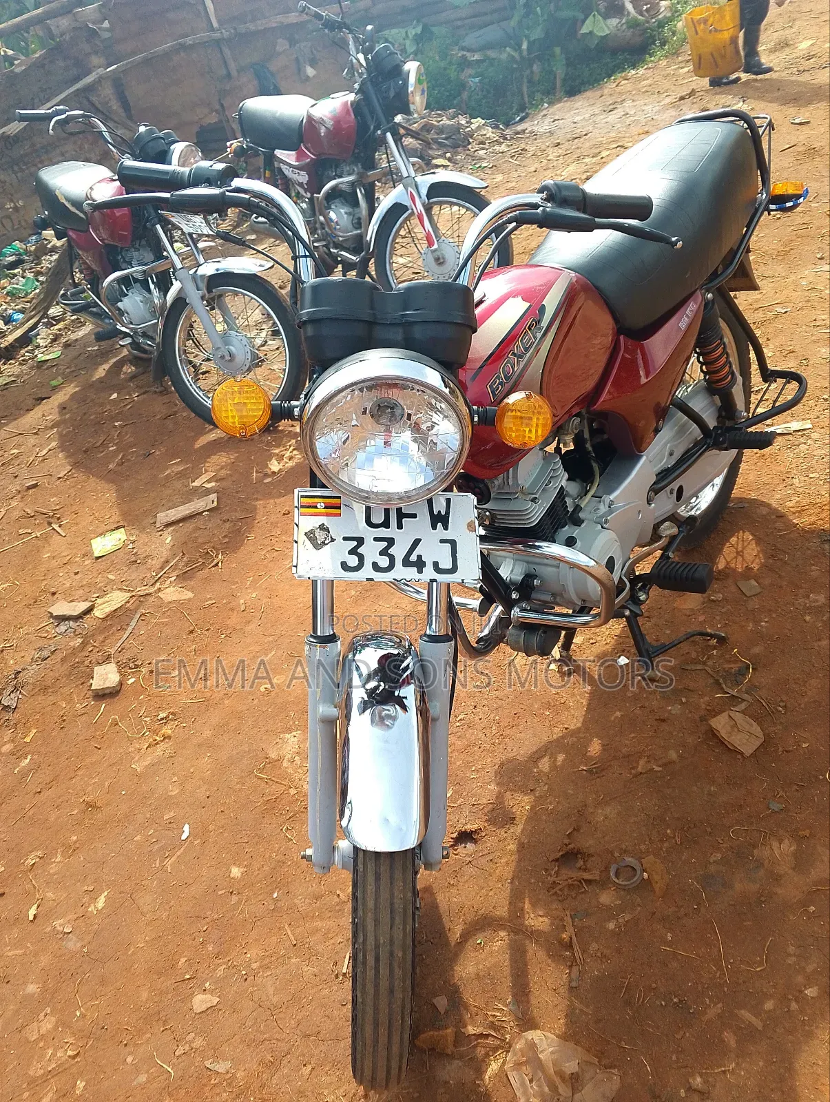 Bajaj Boxer 2023 Red