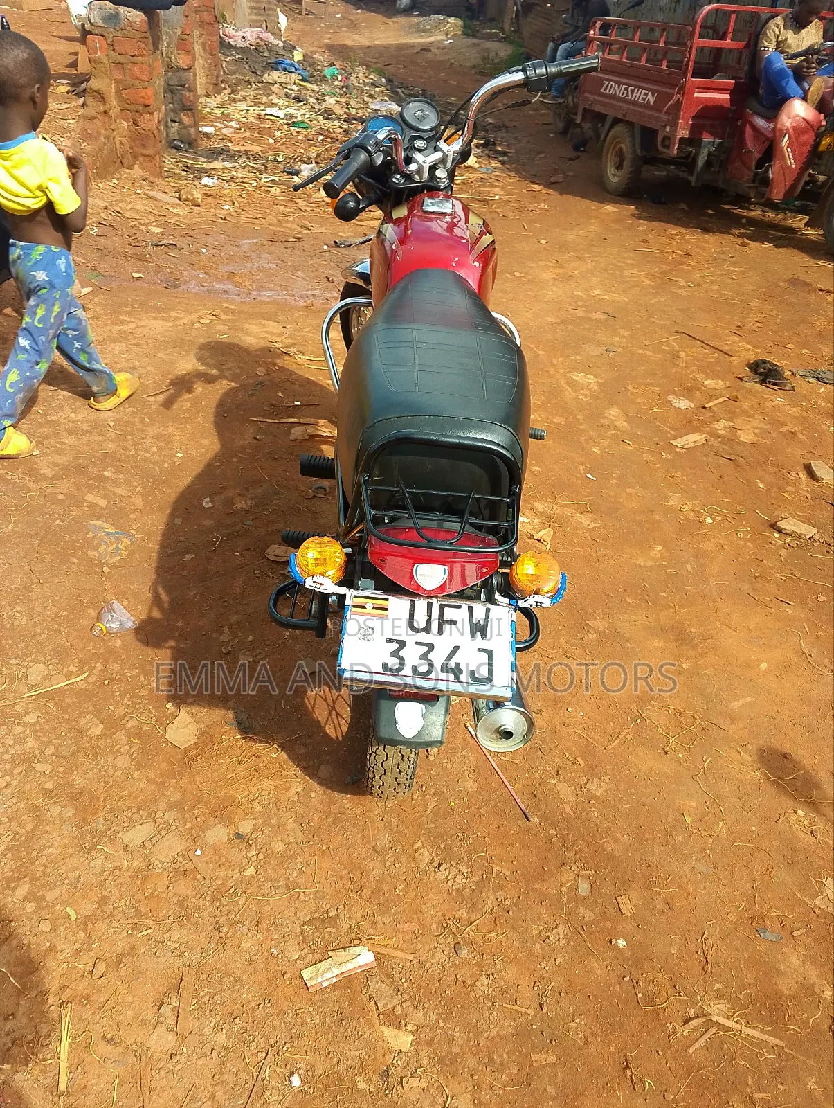 Bajaj Boxer 2023 Red