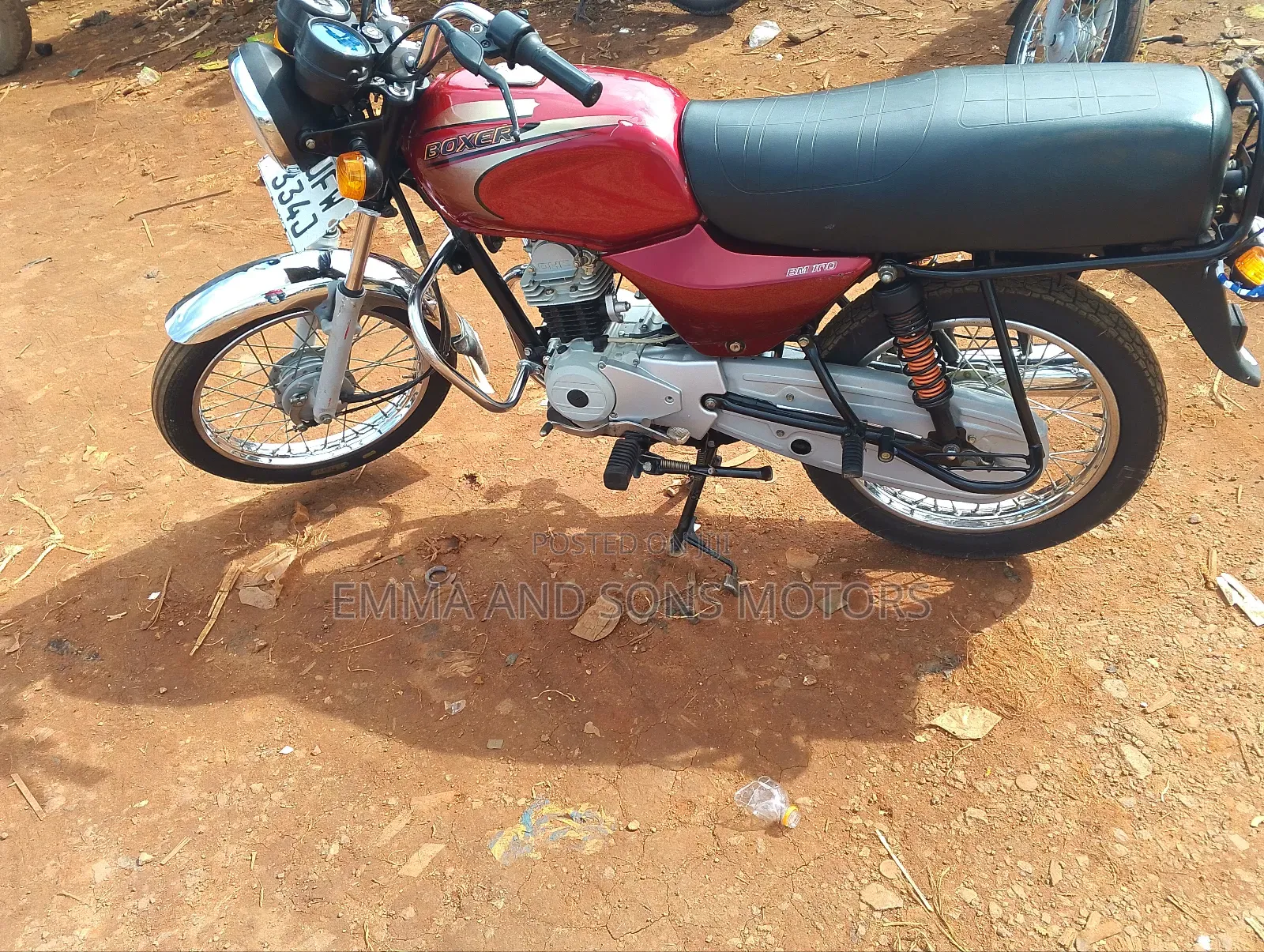 Bajaj Boxer 2023 Red