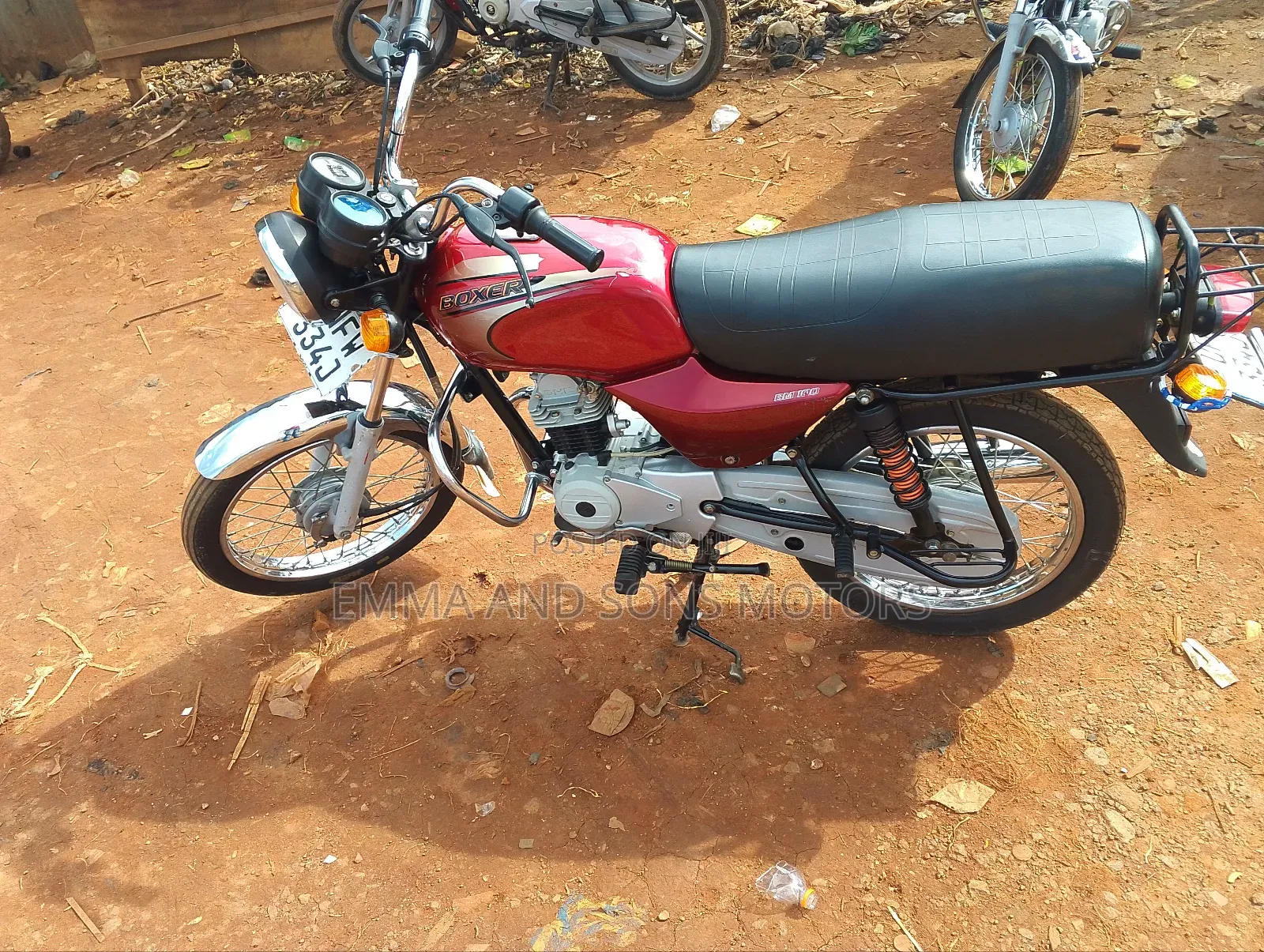 Bajaj Boxer 2023 Red